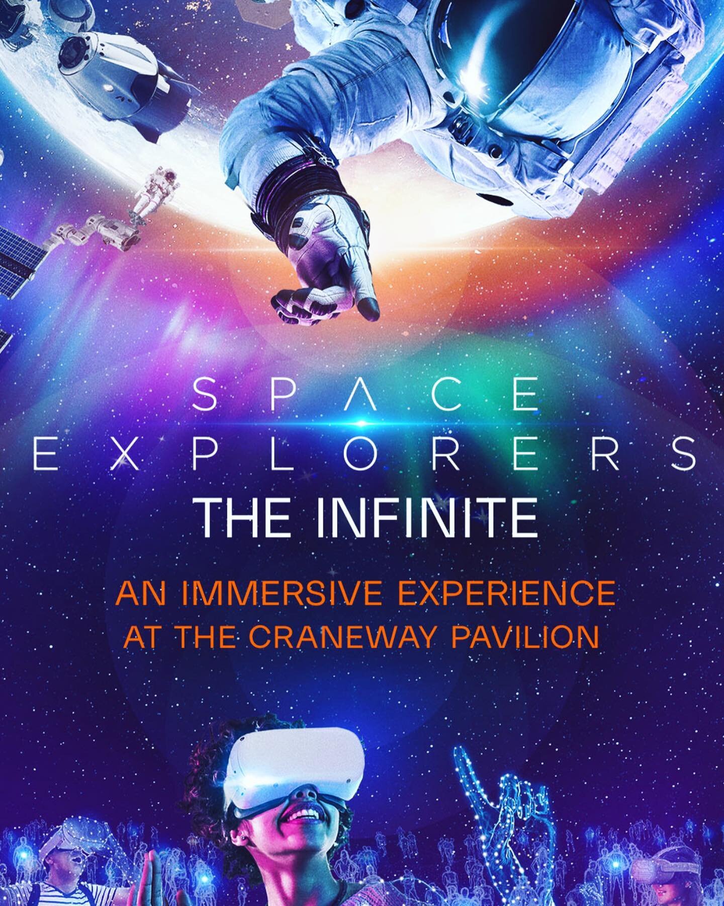New experience coming to the @cranewaypavilion 

@spaceexplorers.theinfinite