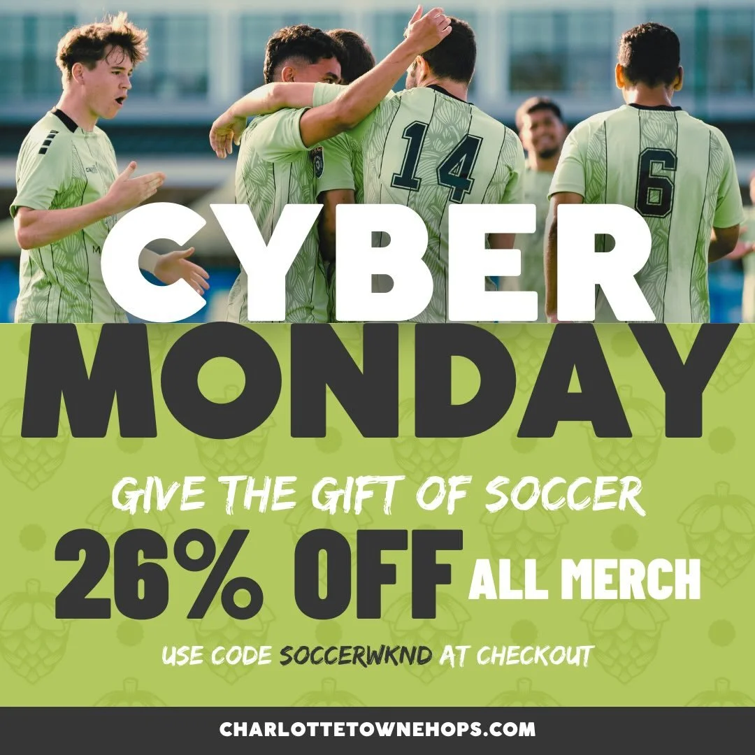 Cyber Monday just got hoppy 🍺 head online to save 26% on all your Hops gear!