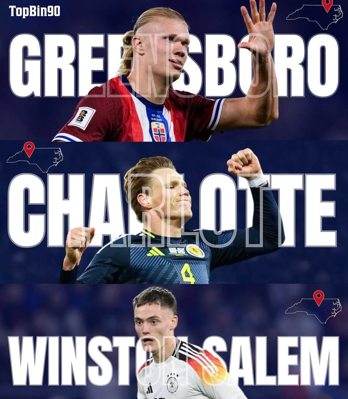 The World is coming to North Carolina this Summer&hellip; Summer of Soccer is going to be big!