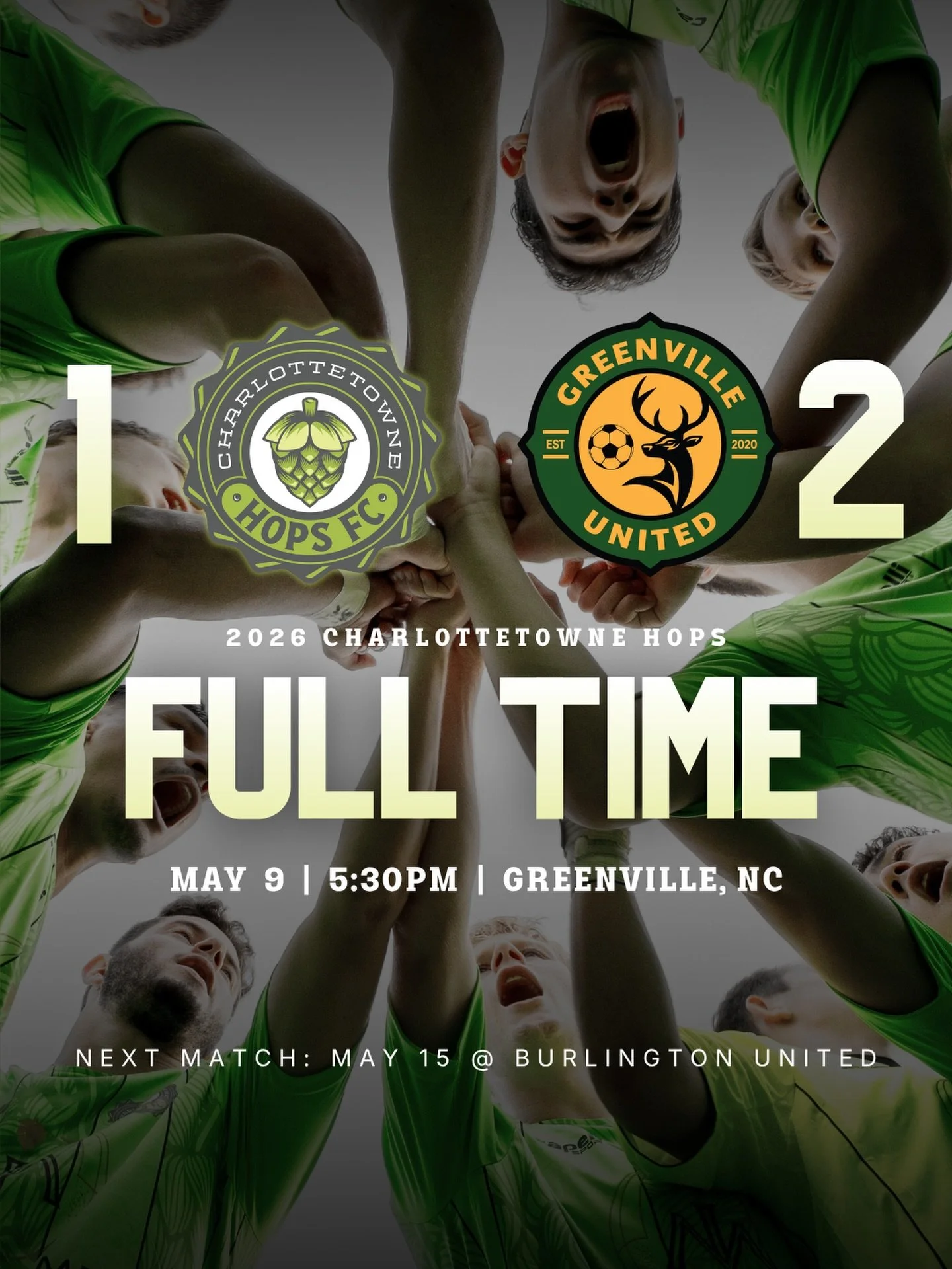 We learn from it, and get ready for the next challenge. Season&rsquo;s just getting started. ⚽️💪🏼

#CharlottetowneHopsFC #SummerSoccer #Charlotte