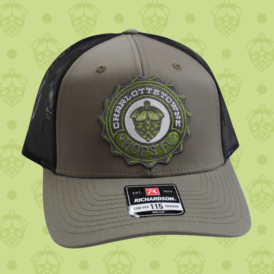Green and Black Hoppy Trucker Hat