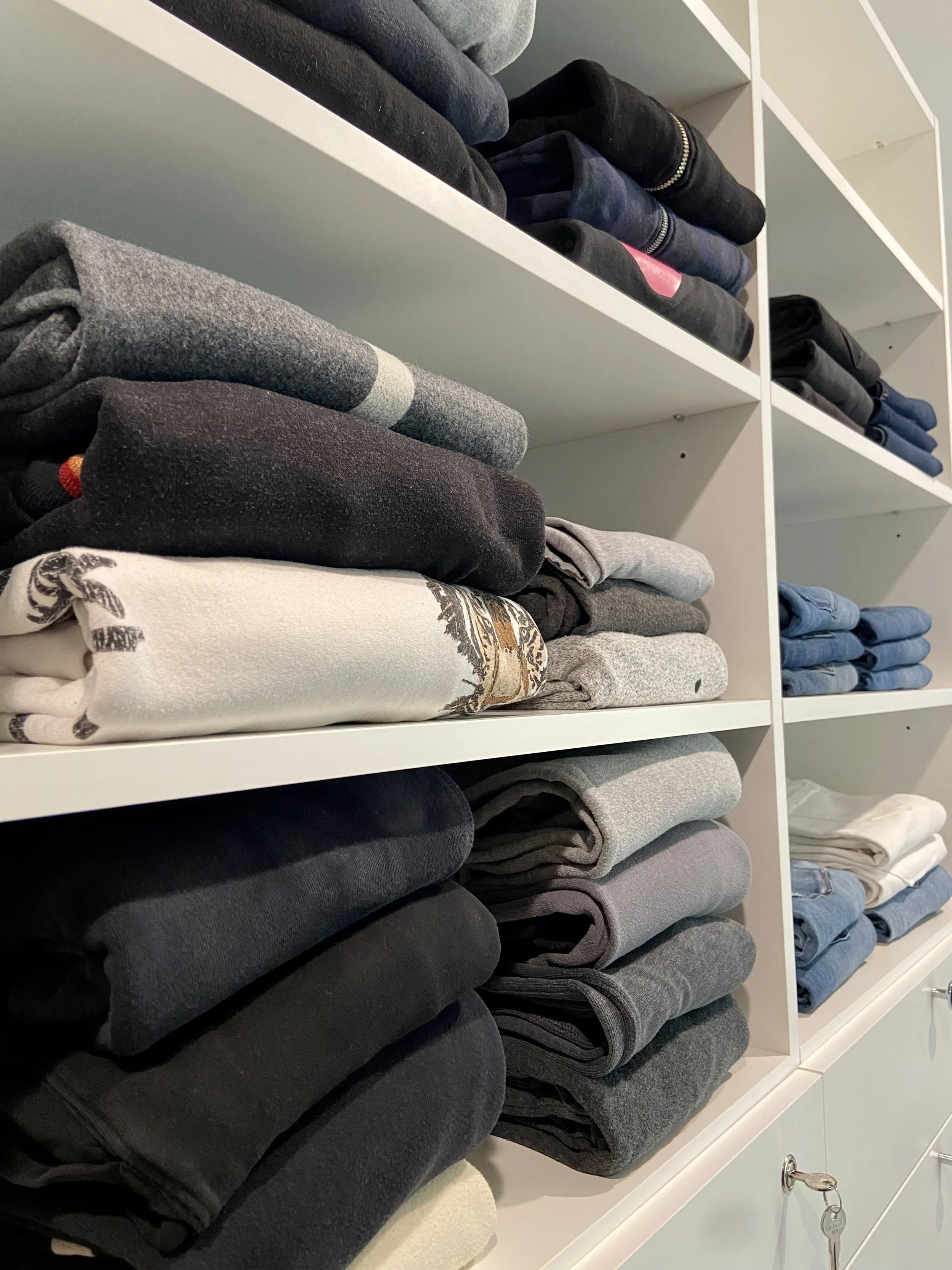 A closet haul! It's important to go through your closet every now and then and get rid items so you can organize.