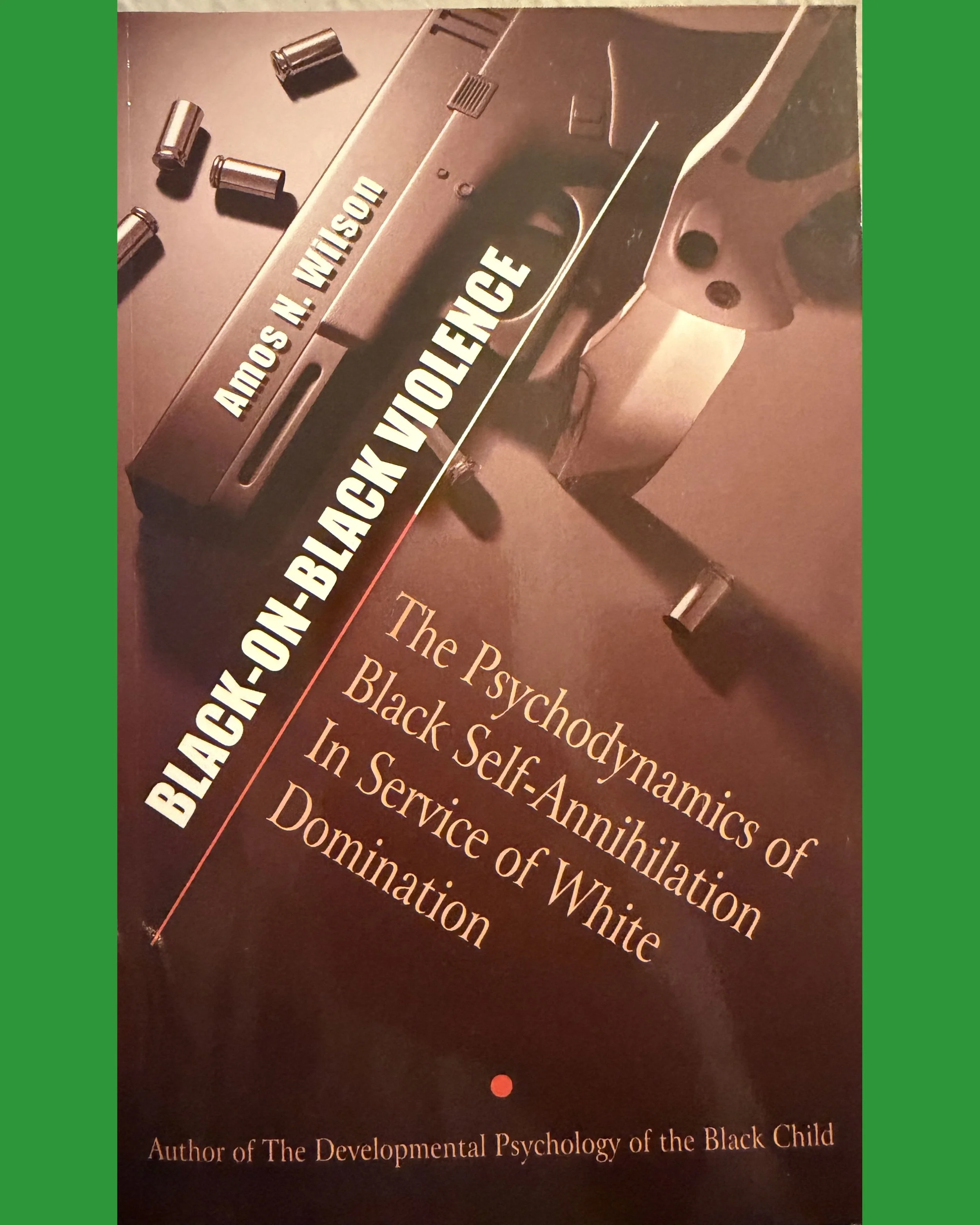 Towards a Class Conscious Afrocentricity: Contradictions in Dr. Amos Wilson’s “Black on Black Violence”