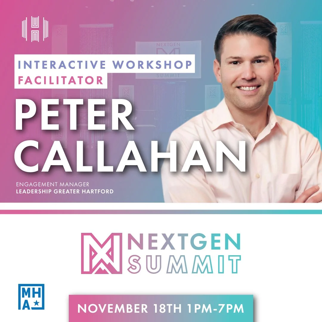 HYPE's NextGen Summit returns on November 18 at Infinity Hall. A key component of the day will be the Interactive Workshop titled Leadership and Influence: Grow People, Build Trust, Lead from Where You Are, which will be facilitated by Peter Callahan
