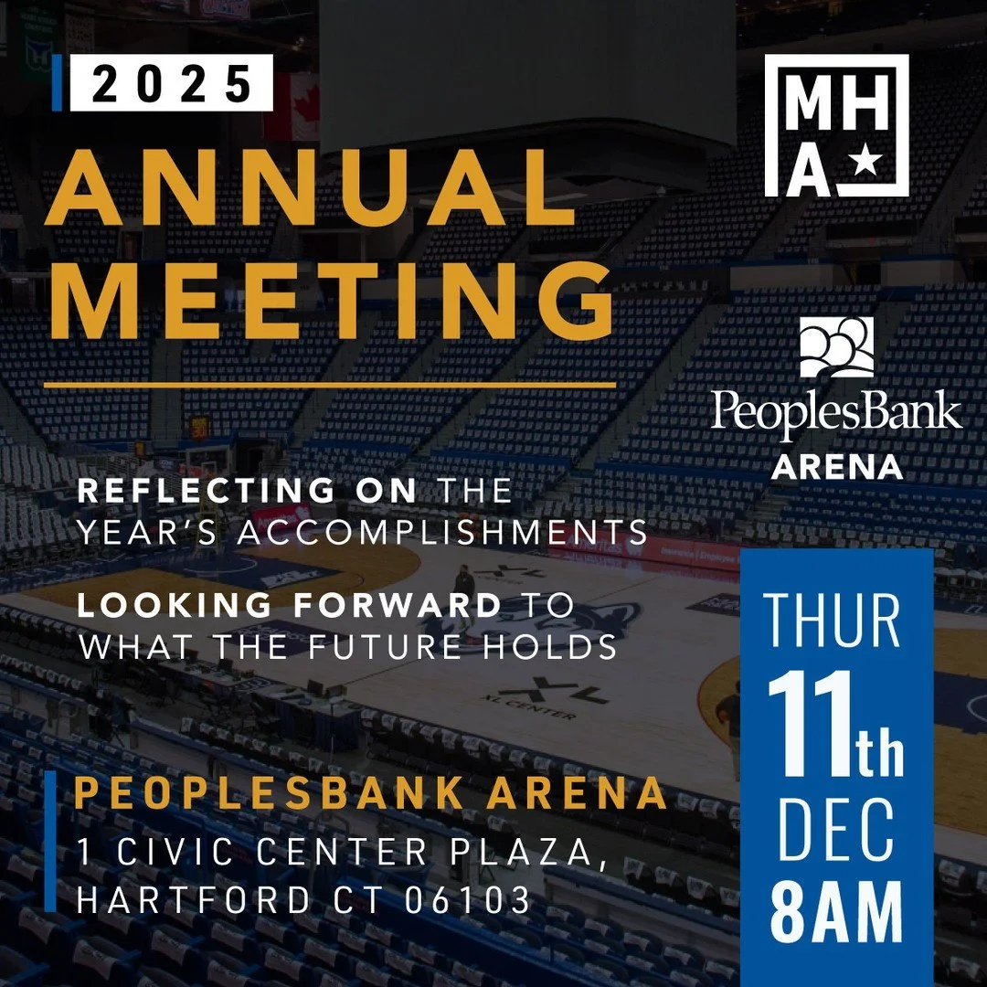 RSVP for our Annual Meeting, scheduled for Thursday, December 11, at the newly opened PeoplesBank Arena! Join us and the MetroHartford Alliance as we look back on the key moments of the year&mdash;and discuss what's next for Hartford.⁠
⁠
Grab some co