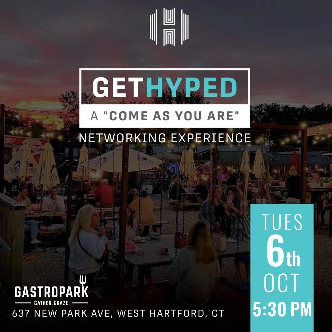 Calling all foodies! 🍴✨

Join us at our next Get HYPED on Tuesday, October 6 from 5:30 to 7:30 p.m. at @thegastropark in West Hartford.

Grab dinner from a selection of local food trucks, meet other young professionals, and enjoy a relaxed evening o