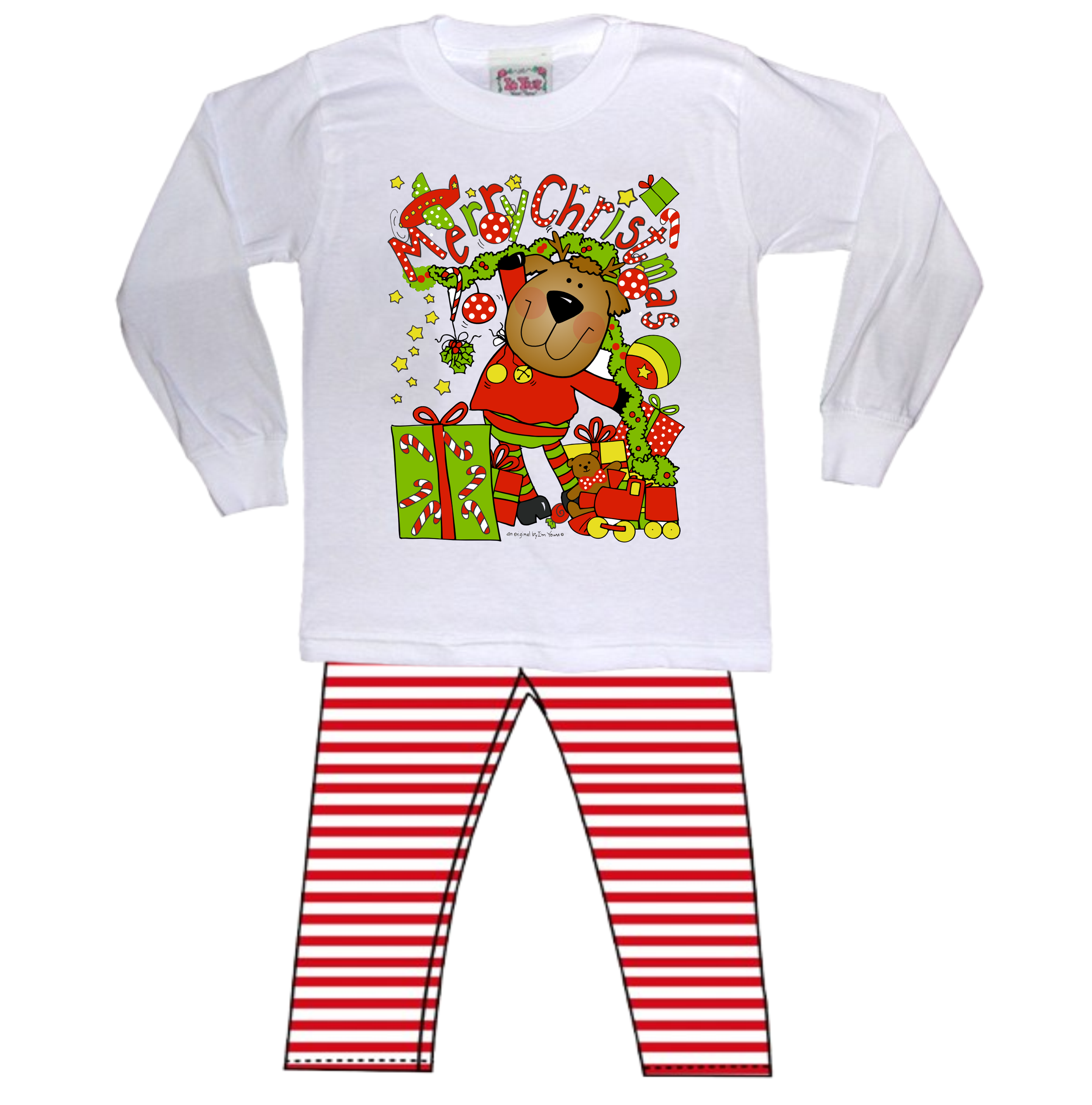 MERRY CHRISTMAS REINDEER T-SHIRT