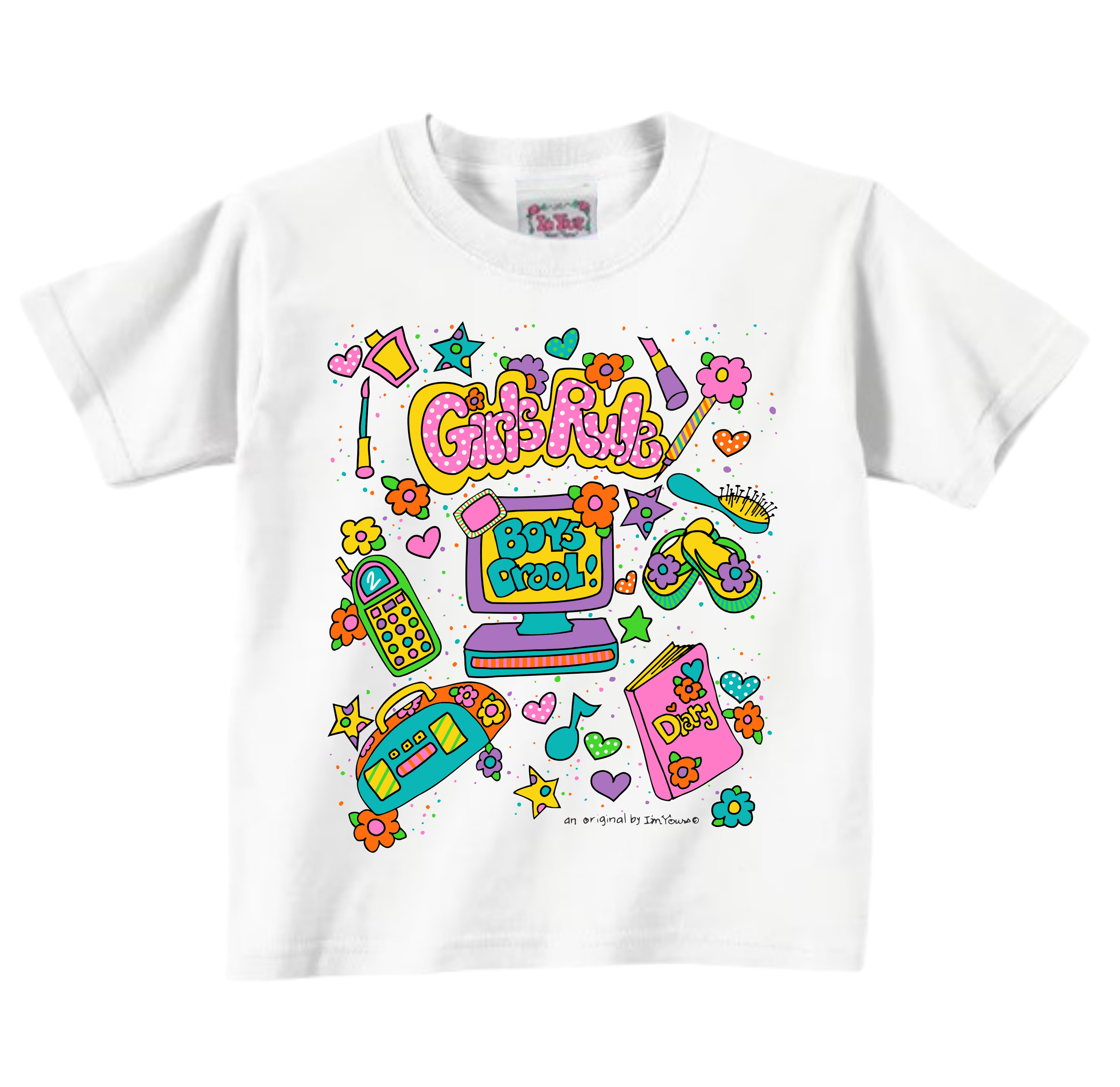 GIRLS RULE BOYS DROOL T-SHIRT