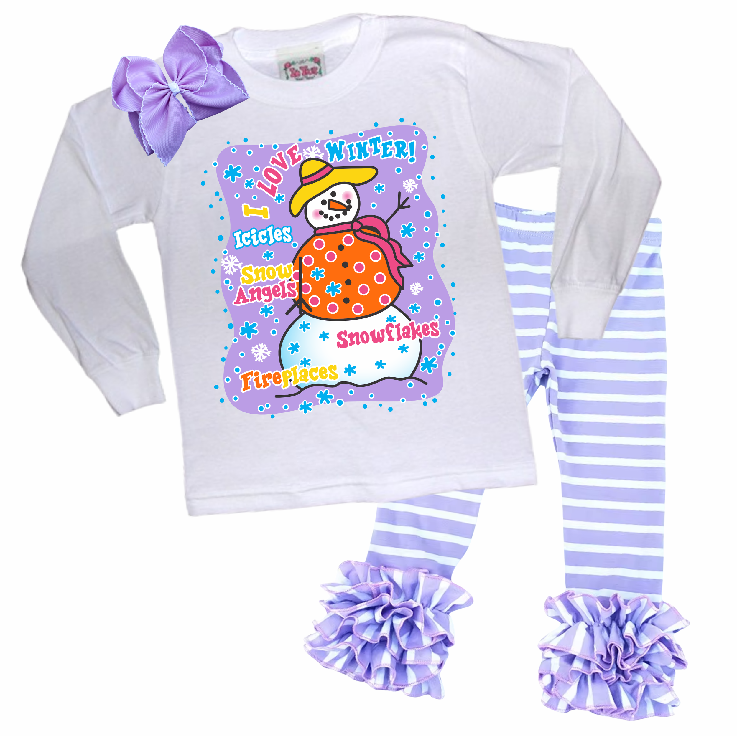 I LOVE WINTER LONG SLEEVE T-SHIRT