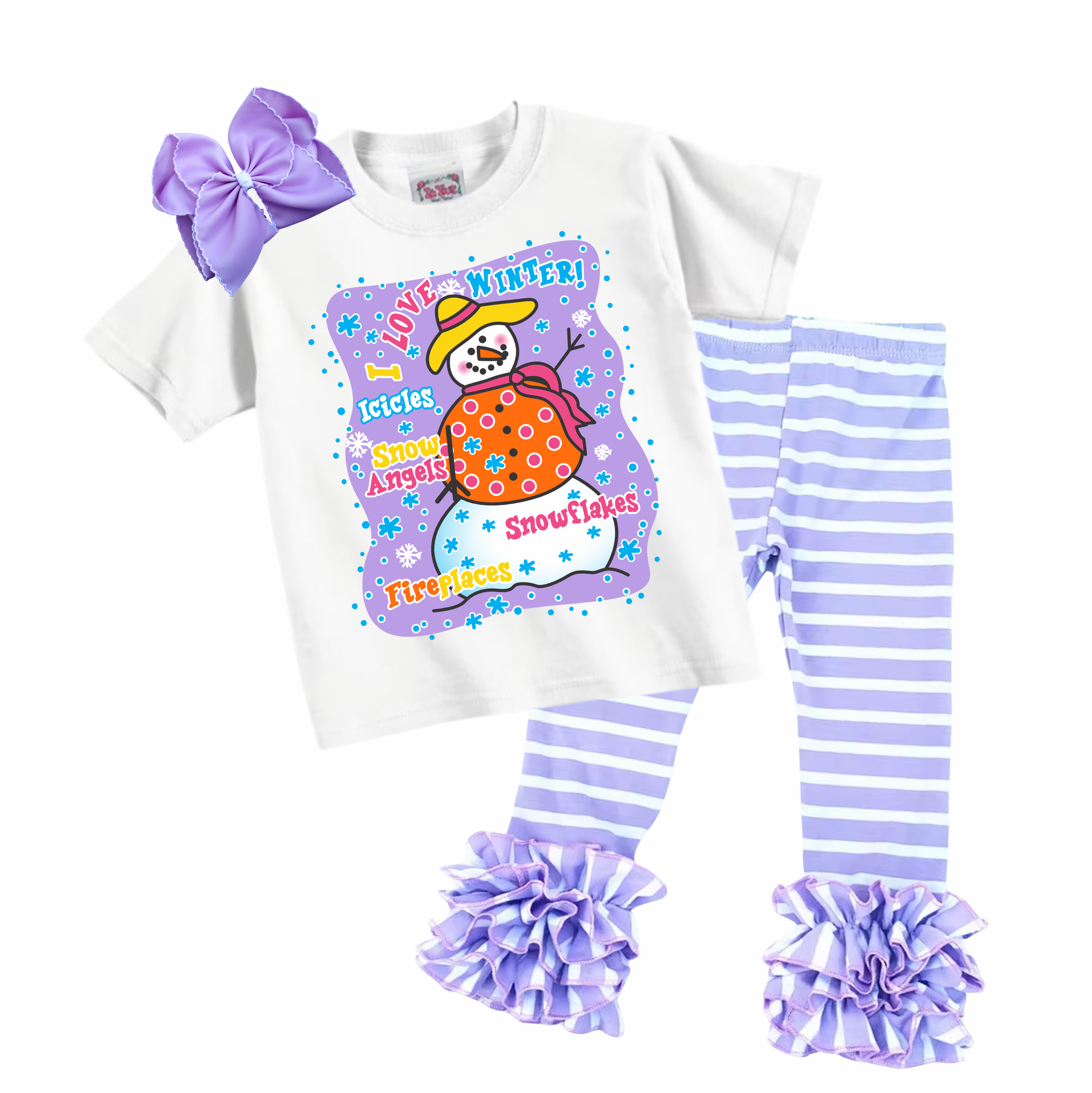 I LOVE WINTER SHORT SLEEVE T-SHIRT