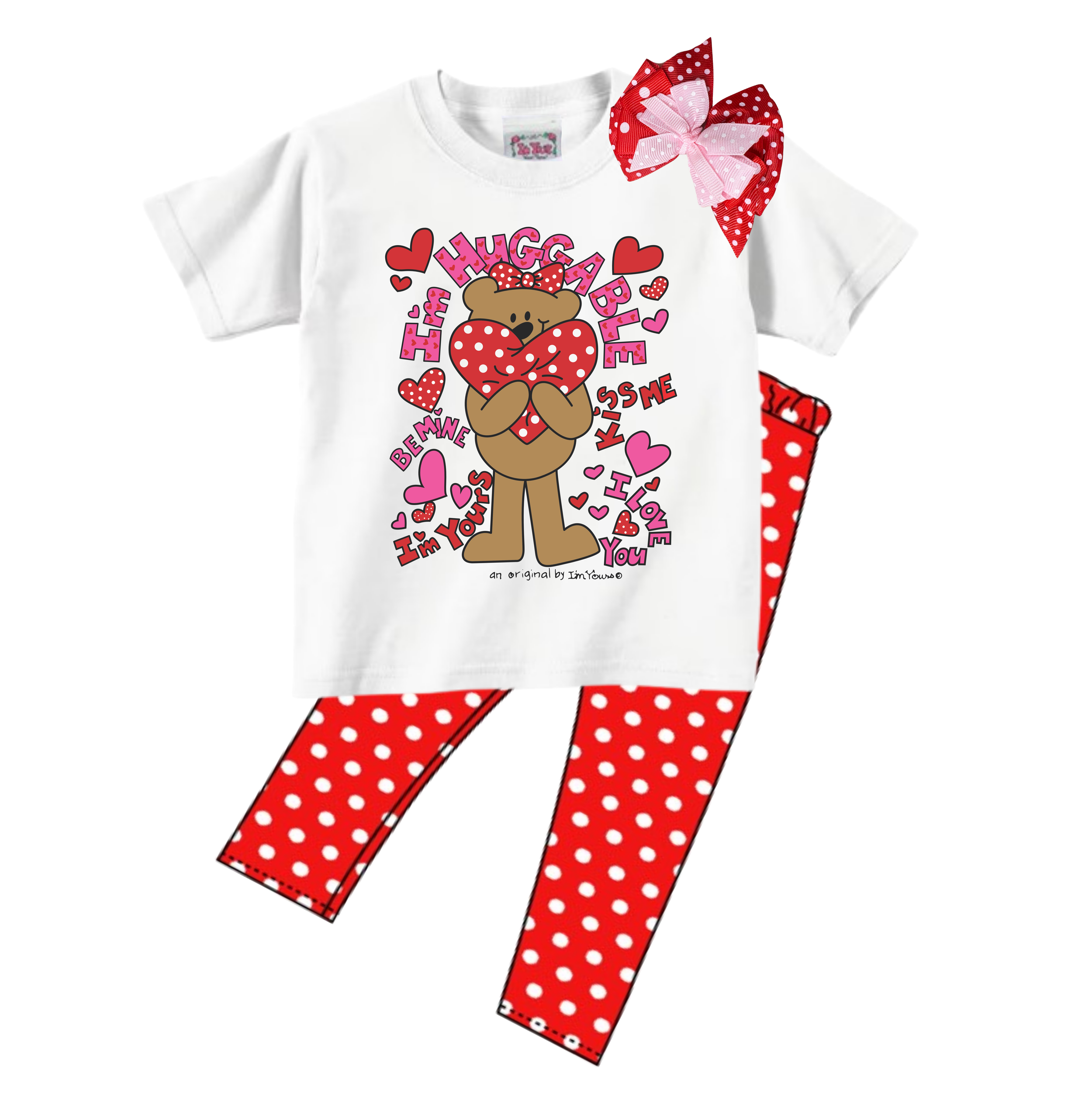 I'M HUGGABLE SHORT SLEEVE T-SHIRT