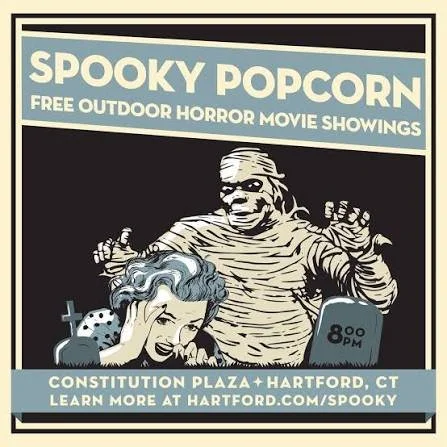 Connecticut’s Only Free, Outdoor Horror Movie Series Returns in 2026 to Downtown Hartford in July and August