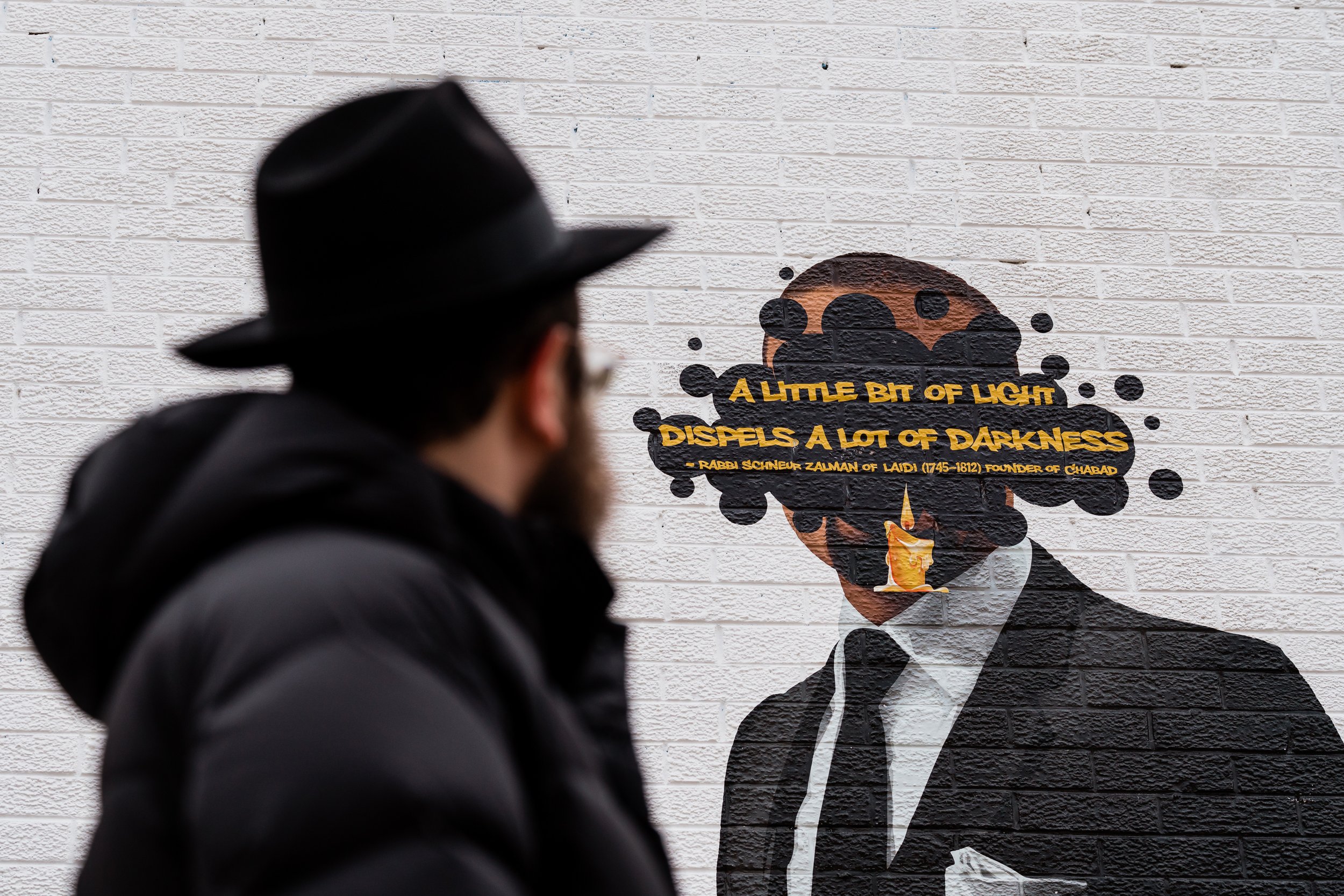 The Rabbi and the Ye Mural, The New York Times