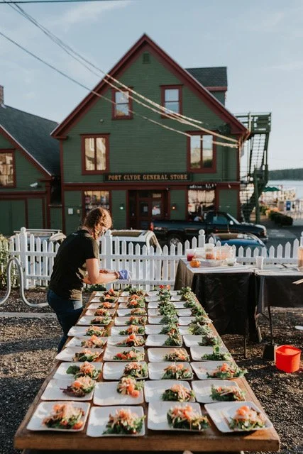 signature maine barn wedding