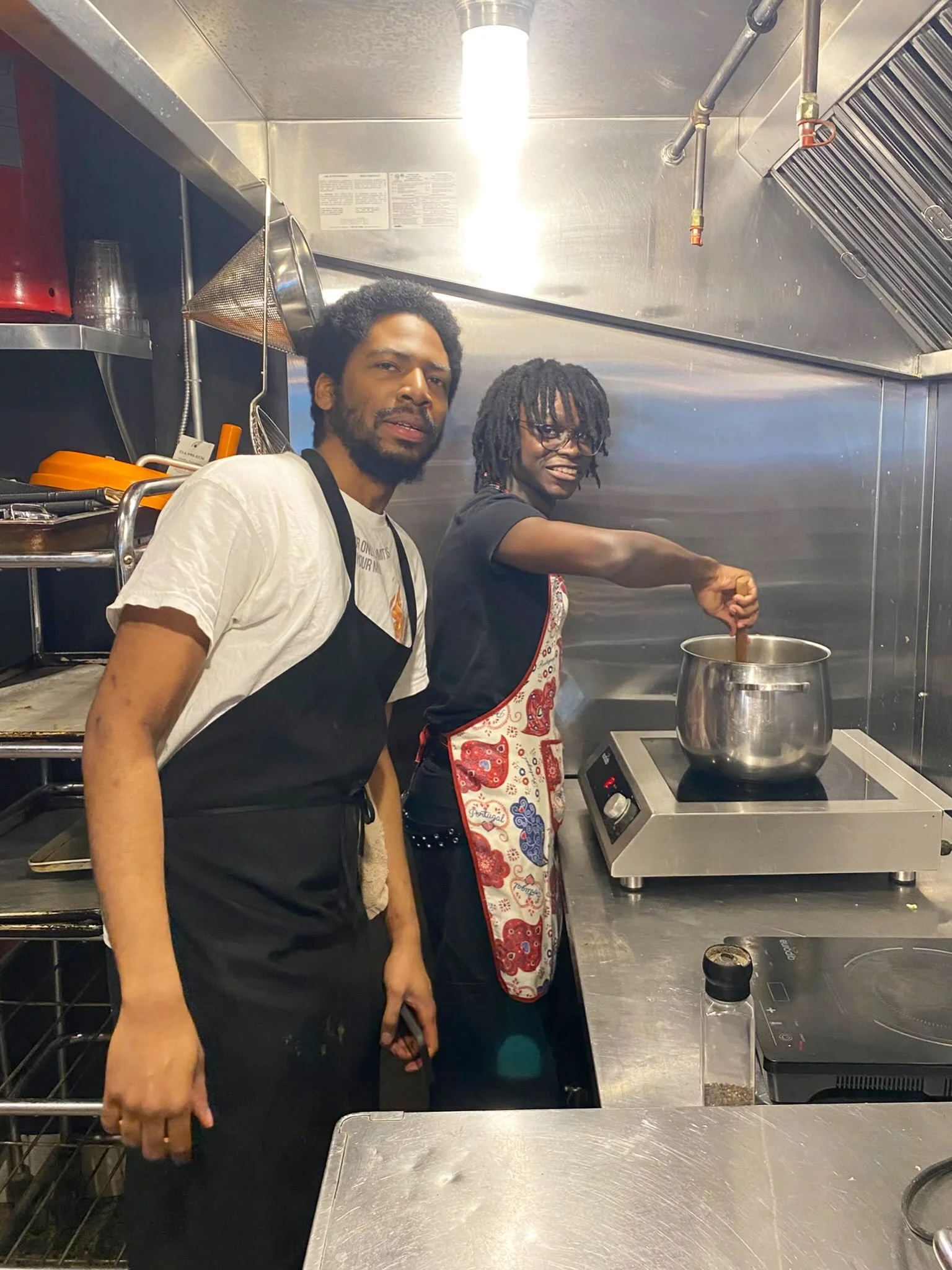 Some pictures from our cooking workshop last night! Thanks again @la.place.commune for use of your awesome kitchen 🍲