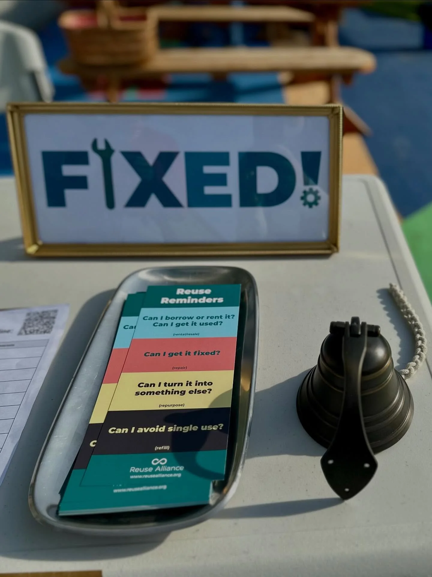 See you tomorrow at the South Novato Library from 11 am to 2 pm! Bring in your broken items to them fixed for free by our amazing volunteers.

Don&rsquo;t forget to pre-register your items from the 🔗 in our bio. 

Thank you to the @cityofnovato @zer
