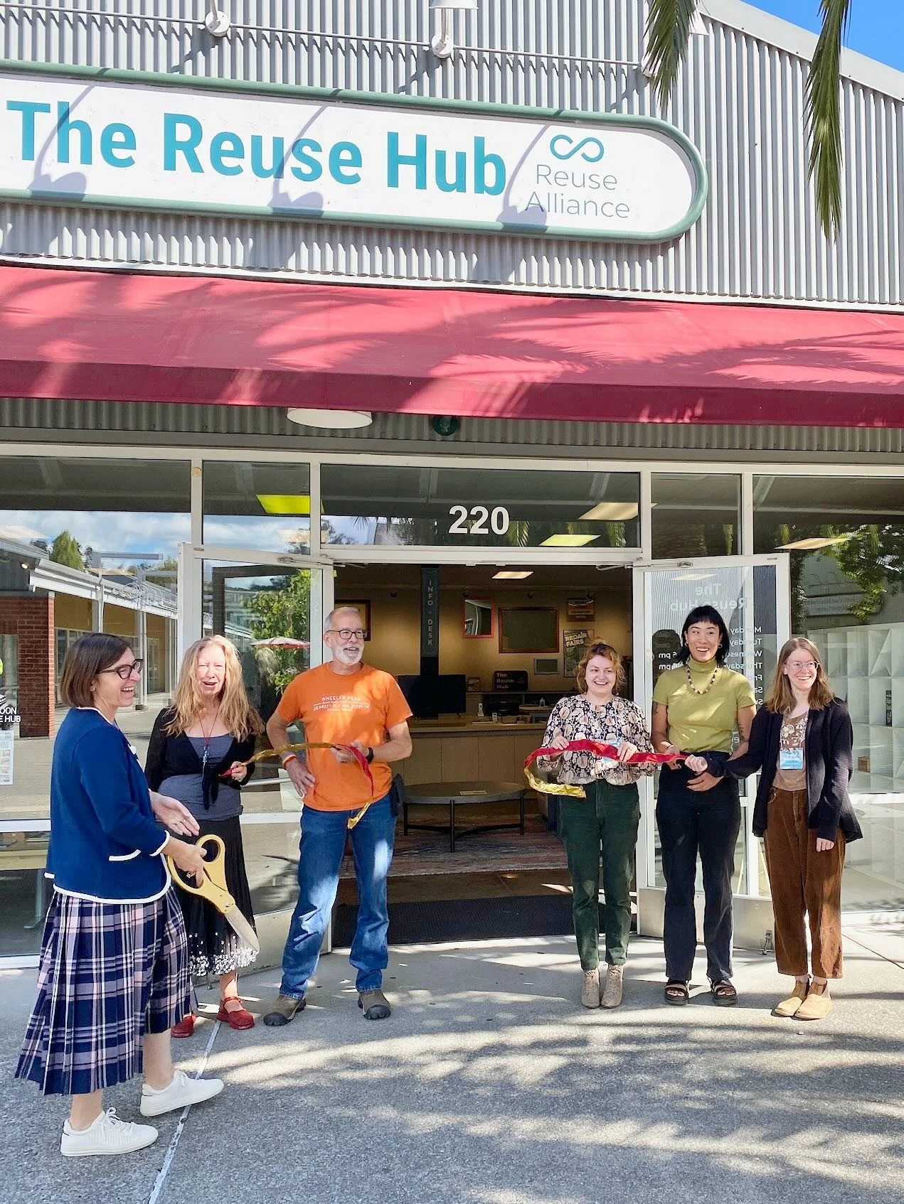 The Reuse Hub&rsquo;s Grand Opening is TODAY! We are open until 6pm and have a variety of reuse crafts and activities to participate in. Come on by to check out our new space, make a textile craft or collage, and say hi!

Are you interested in gettin