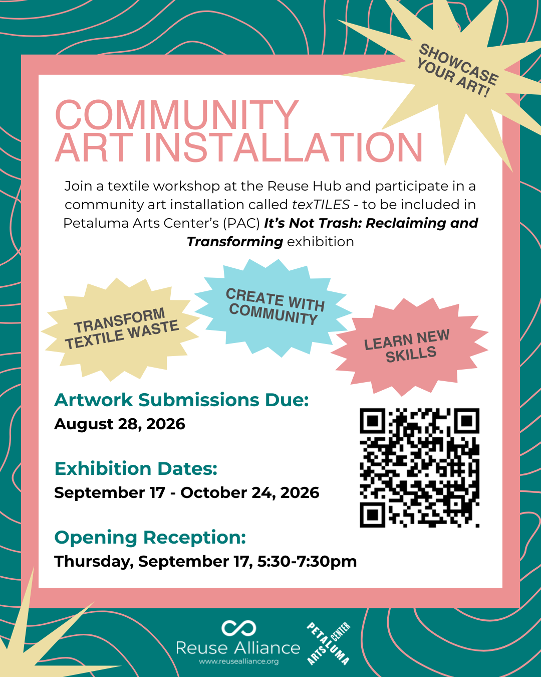 Community Members Invited to Transform Textile Waste into Public Art
