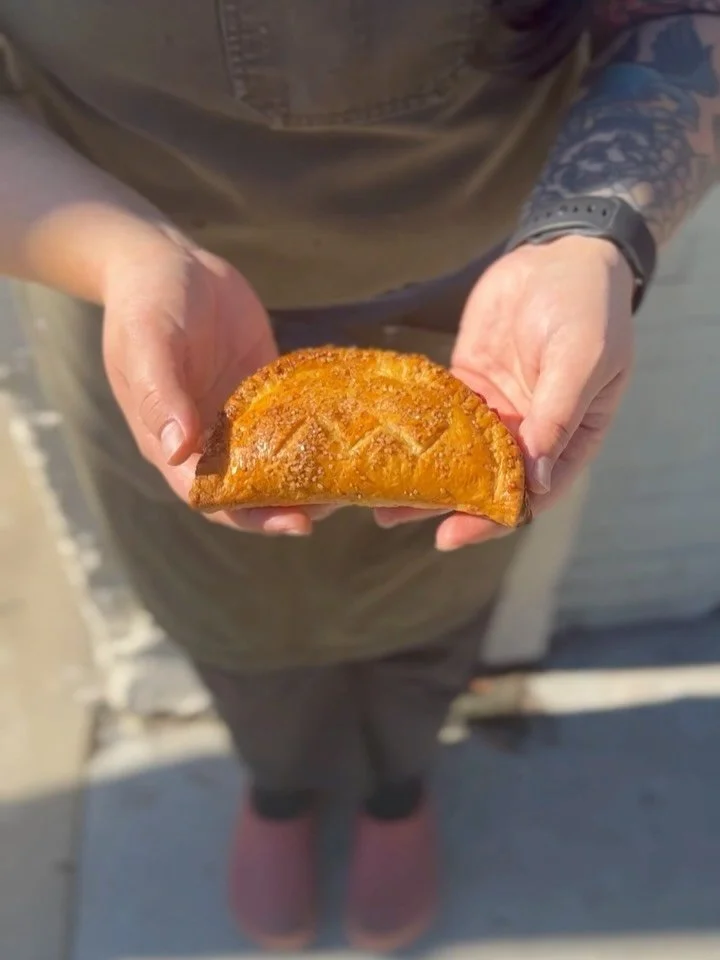 Your dose of a damn fine cherry pie ASMR. 📢VOLUME UP 📢
New tart cherry Cheerwine hand pies are hitting the bakery today! It&rsquo;s your chance to try one of our Thanksgiving flavors in handheld form! Trust us, you&rsquo;re gonna want the whole pie
