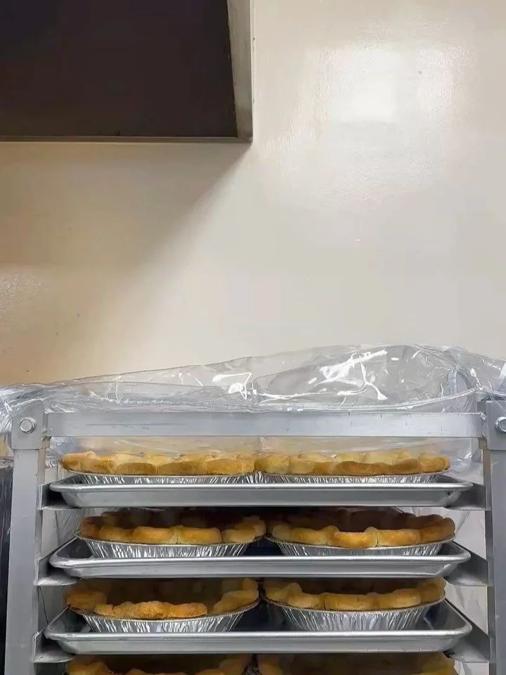 Enjoy the sounds of Thanksgiving! We can finally see the light at the end of the kitchen 🏁

Reminder that pick ups start tomorrow from 10a- 3p!! We will have extras of everything available day of so come early if you want to snag a last minute pie ?