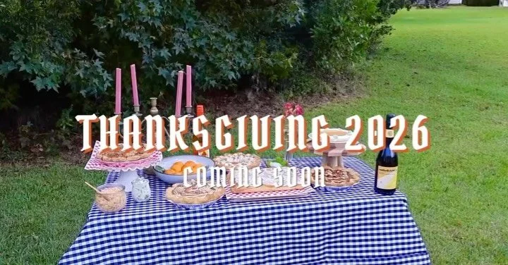 Thanksgiving pre-orders go live 1 week from today 🥧

We are so excited to bake for all your holiday gatherings this year! 🖤