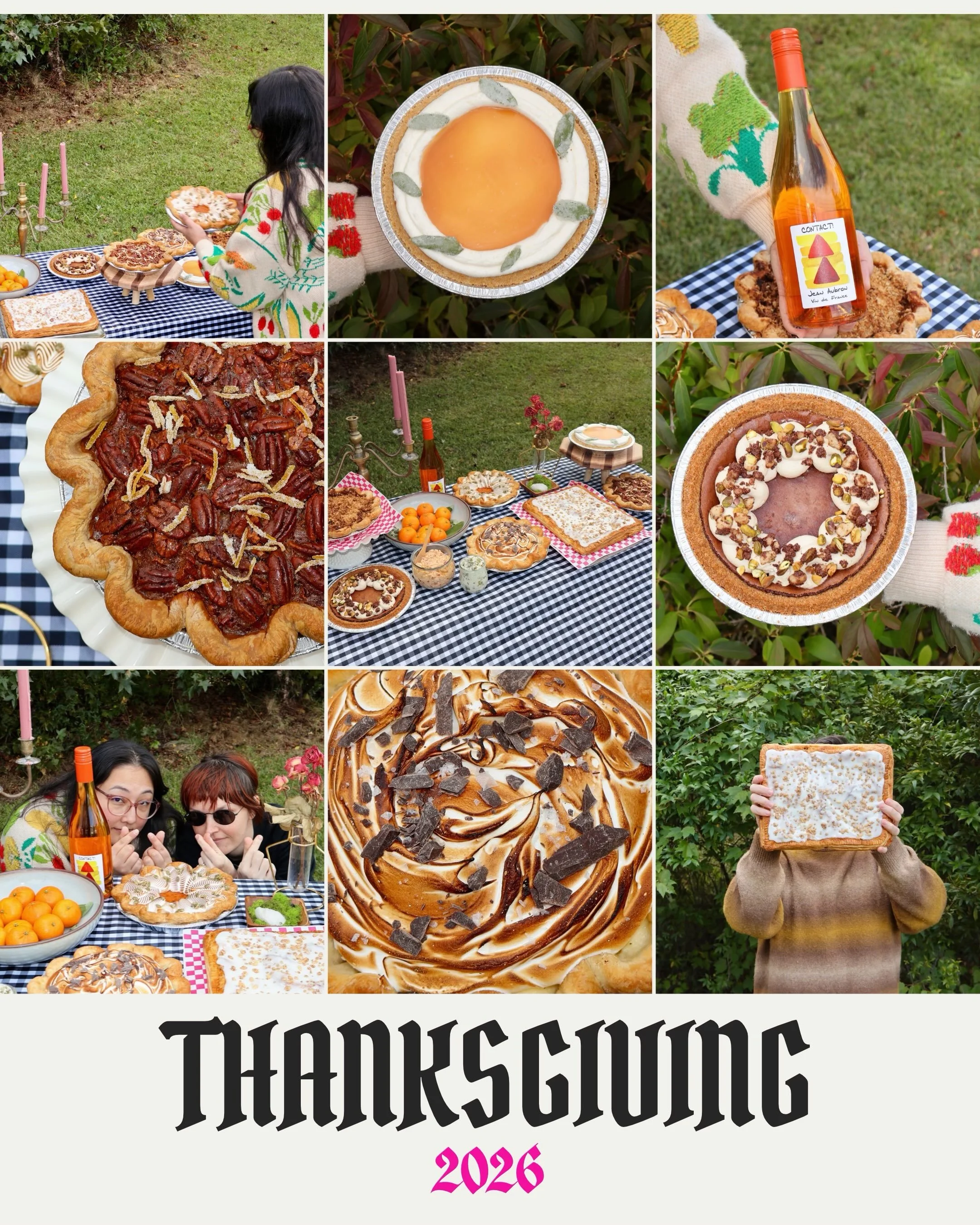 🥧 The Thanksgiving 2026 menu is HERE and available for pre-order! Swipe to see this year&rsquo;s centerpieces. 

Click the link in our bio to get the details! Order between now through Nov. 20th for pickup on the 25th. We are so excited to bake for 