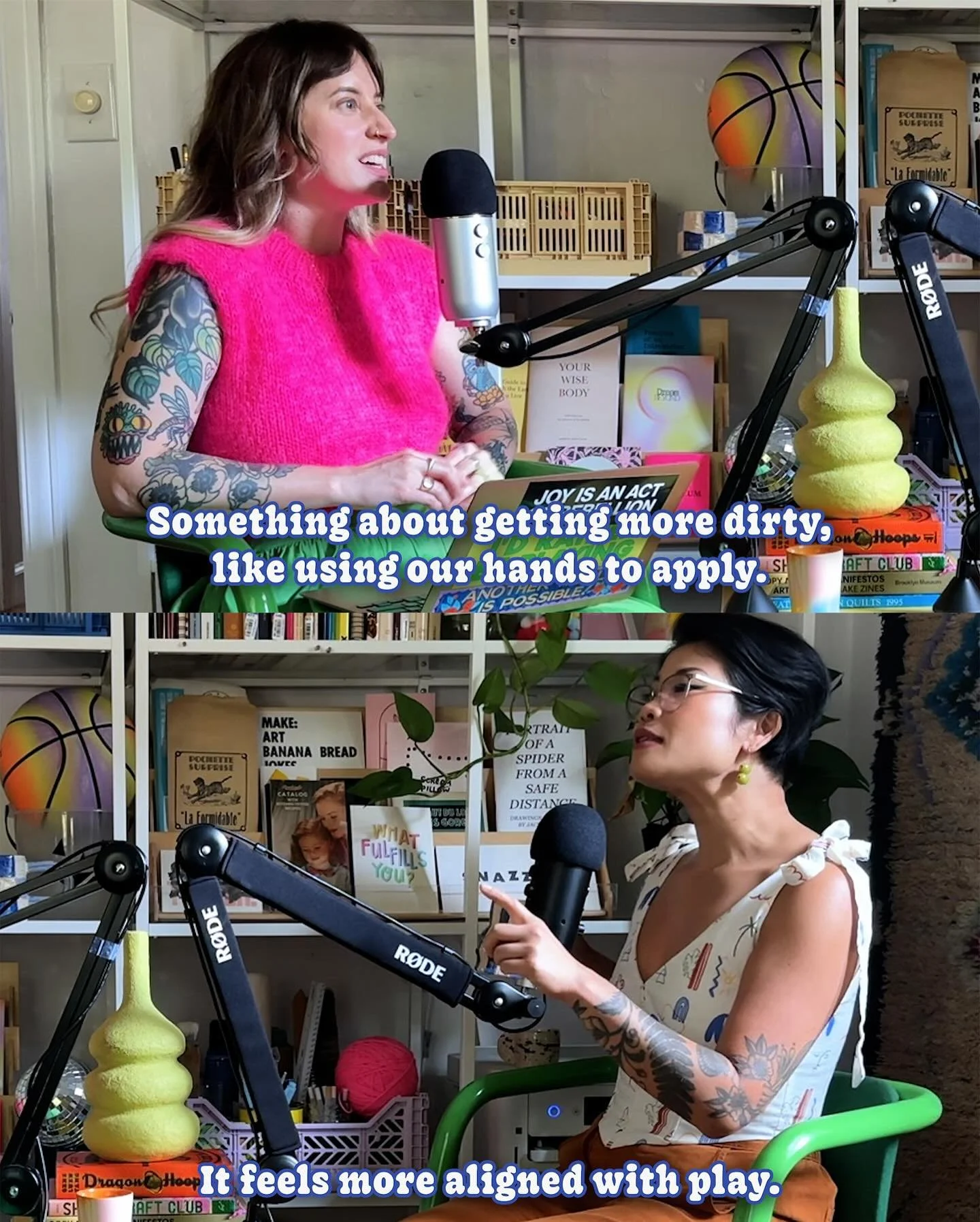 In part 2 of our 4-part CRASH COURSE mini-series, we land on the idea of ⭐️SUSTAINABLE SCULPTURE⭐️ for our workshop topic! 

Listen/watch now to hear us brainstorm this topic! 

Are you in or near NYC? Join us for this IRL workshop on November 13th t