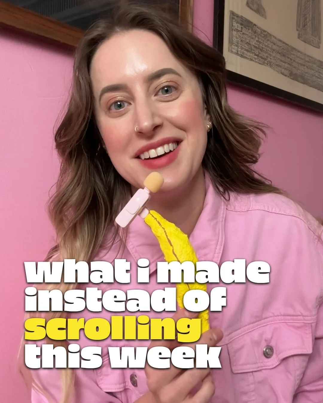 if you have time for scrolling, you have time to make stuff!

My screen time is abhorrent this week, but I still carved out time to make some fun things! And yes many of these were already started 😅

Are you ready for a structure + community account