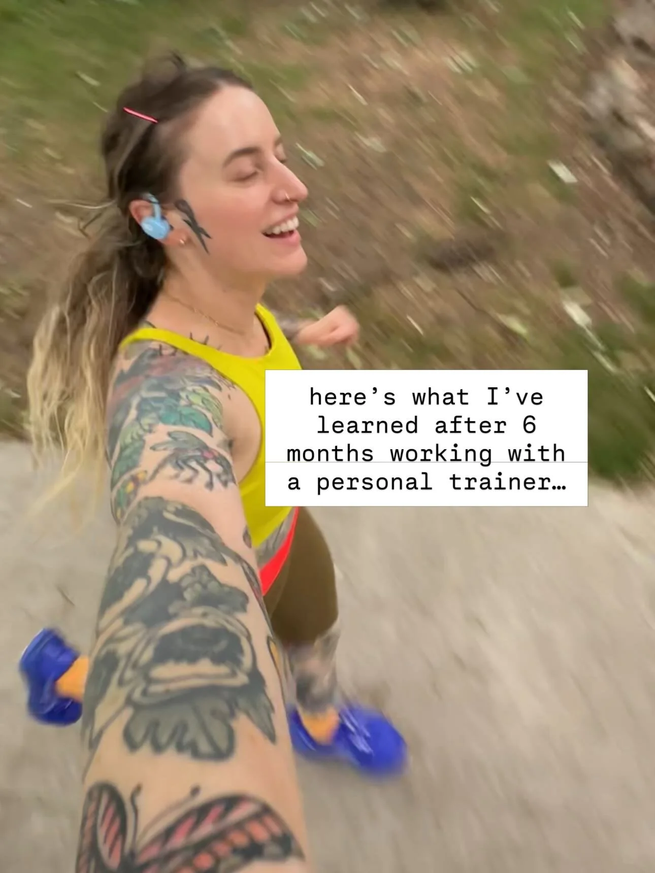 (almost) 6 months working with my trainer! 

Grateful for this @_alexthorogood program!