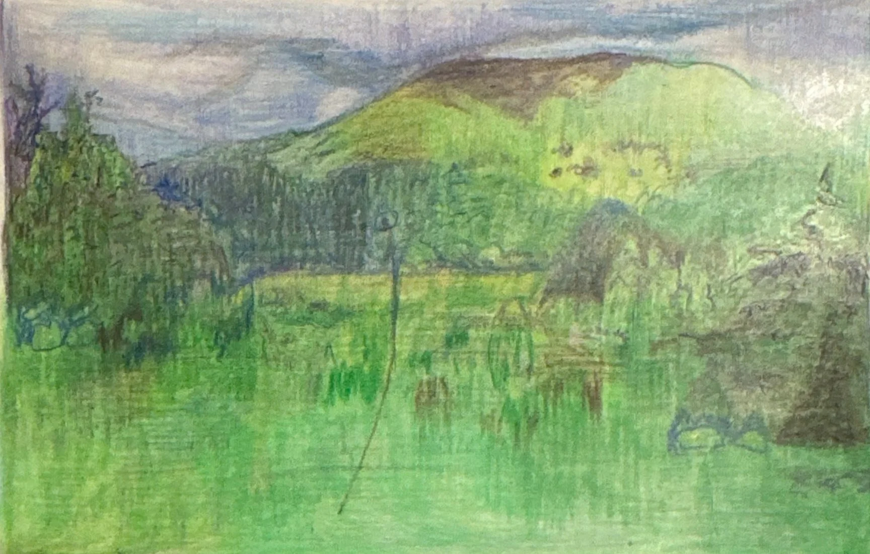 Wales, Paper, 2026, 14.8 x 10.5 cm 