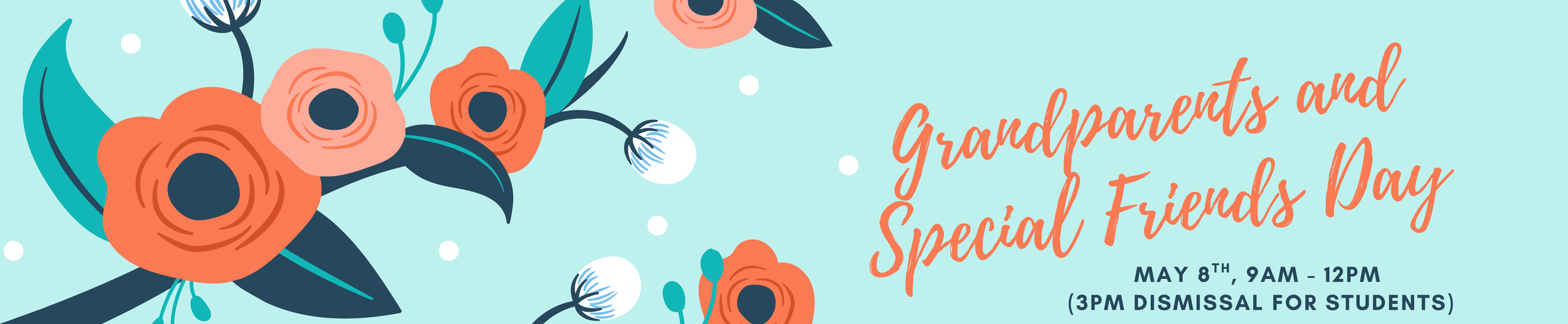 Grandparents and Special Friend's Day banner