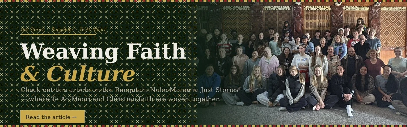 Link to article about the Rangatahi Noho Marae in www.juststories.nz