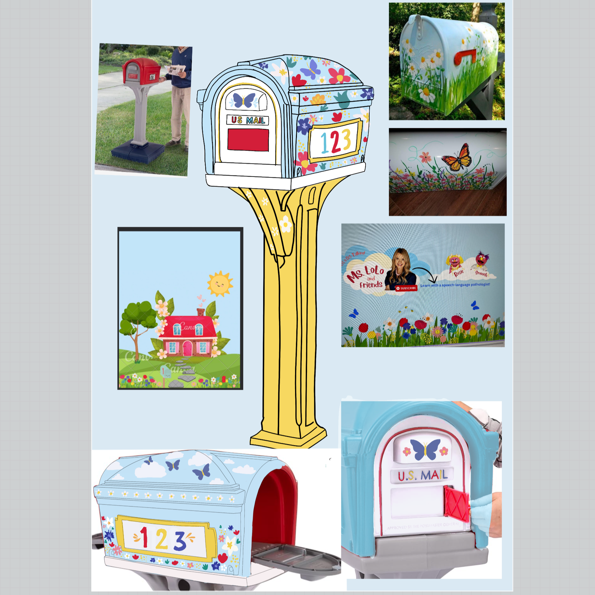 Initial Design and Inspiration Images
