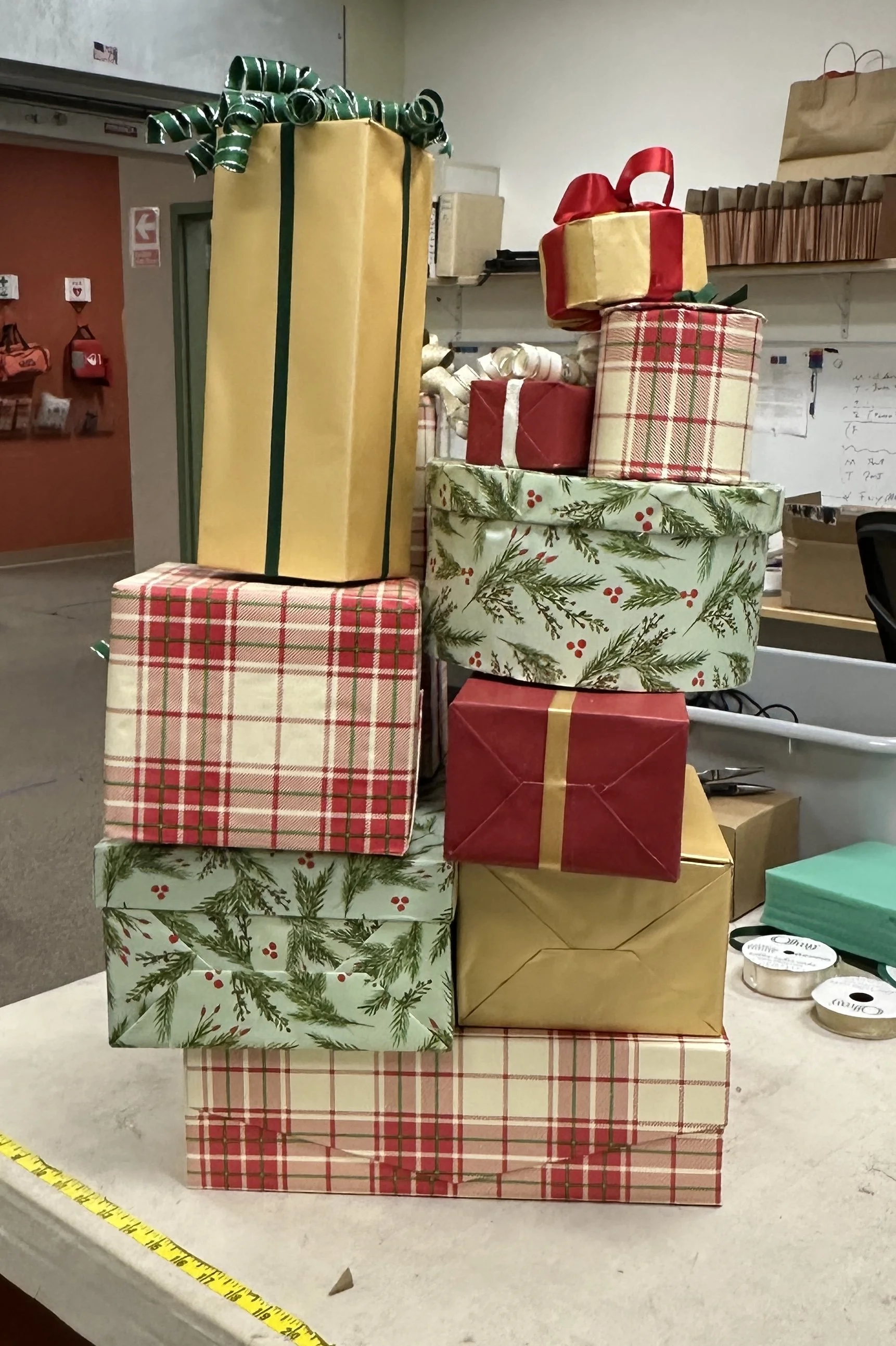 Wobbly Gift Stack