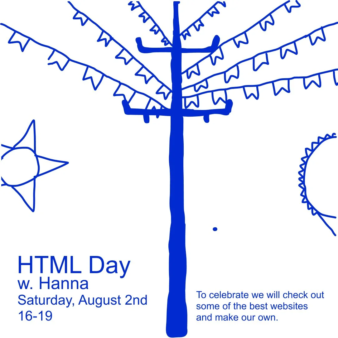 HTML DAY party w. Hanna