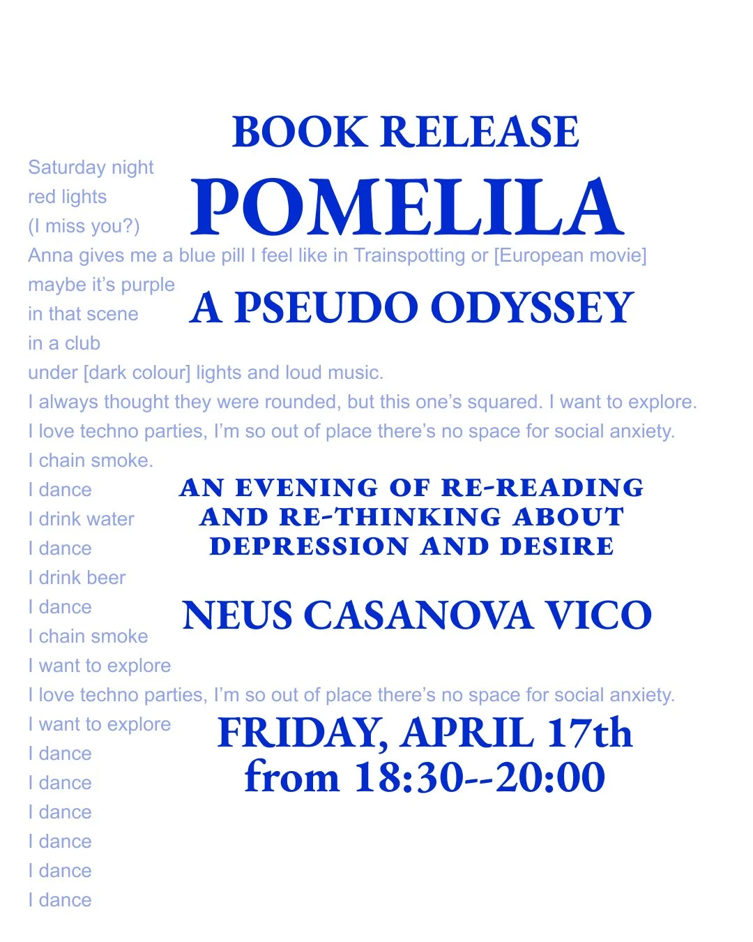 POMELILA  — BOOK RELEASE AND festive fuss