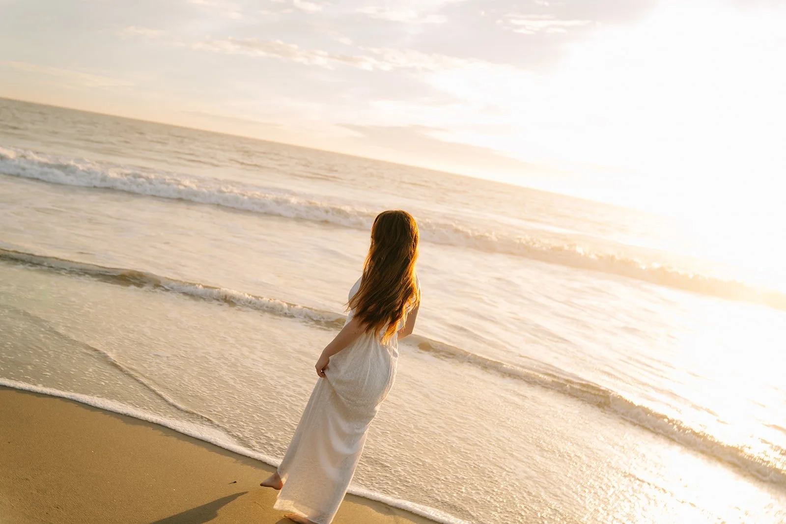 Coastal portrait photography session in Santa Cruz