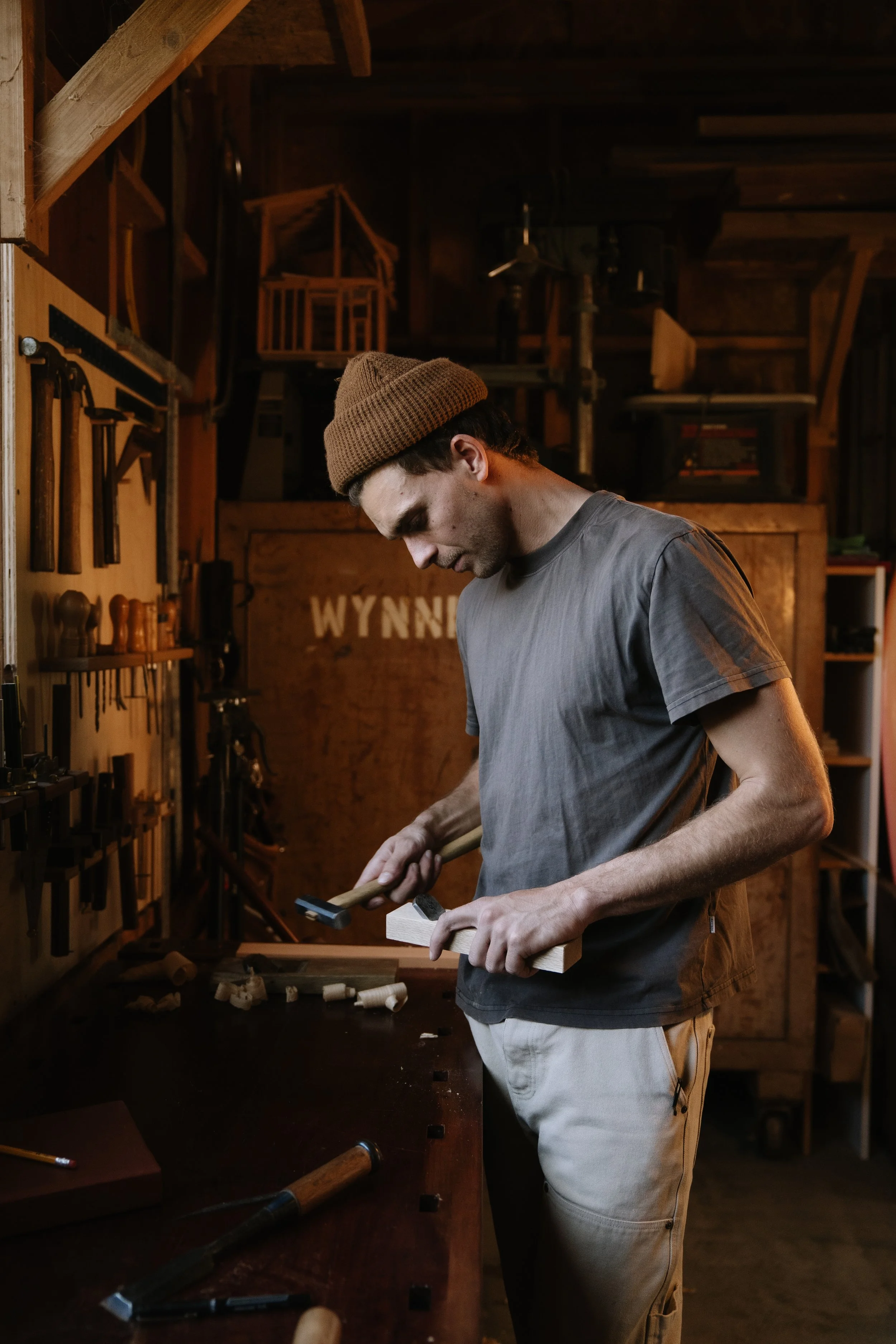 Portrait of local Watsonville Remde Woodworks