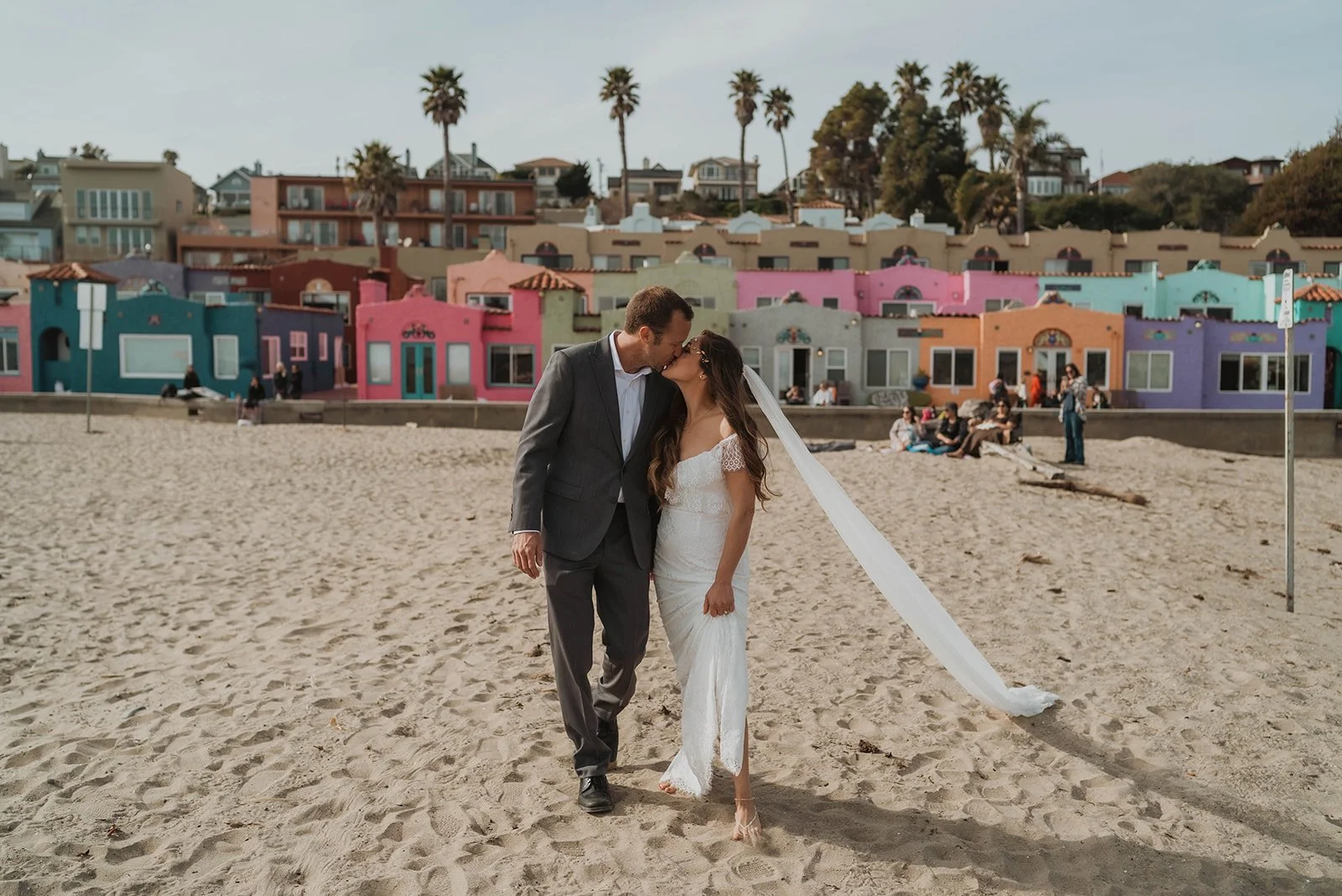 Intimate bride and groom portraits in natural light