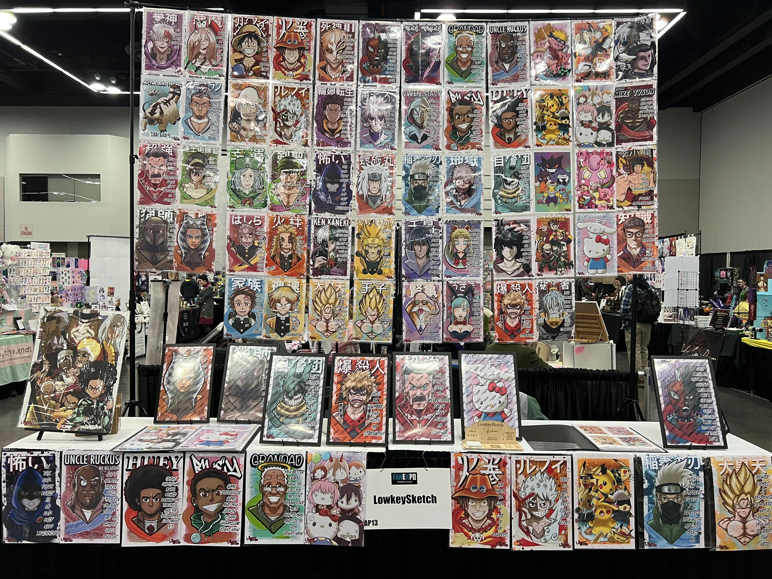 Anime/Comic Artist Alley Art