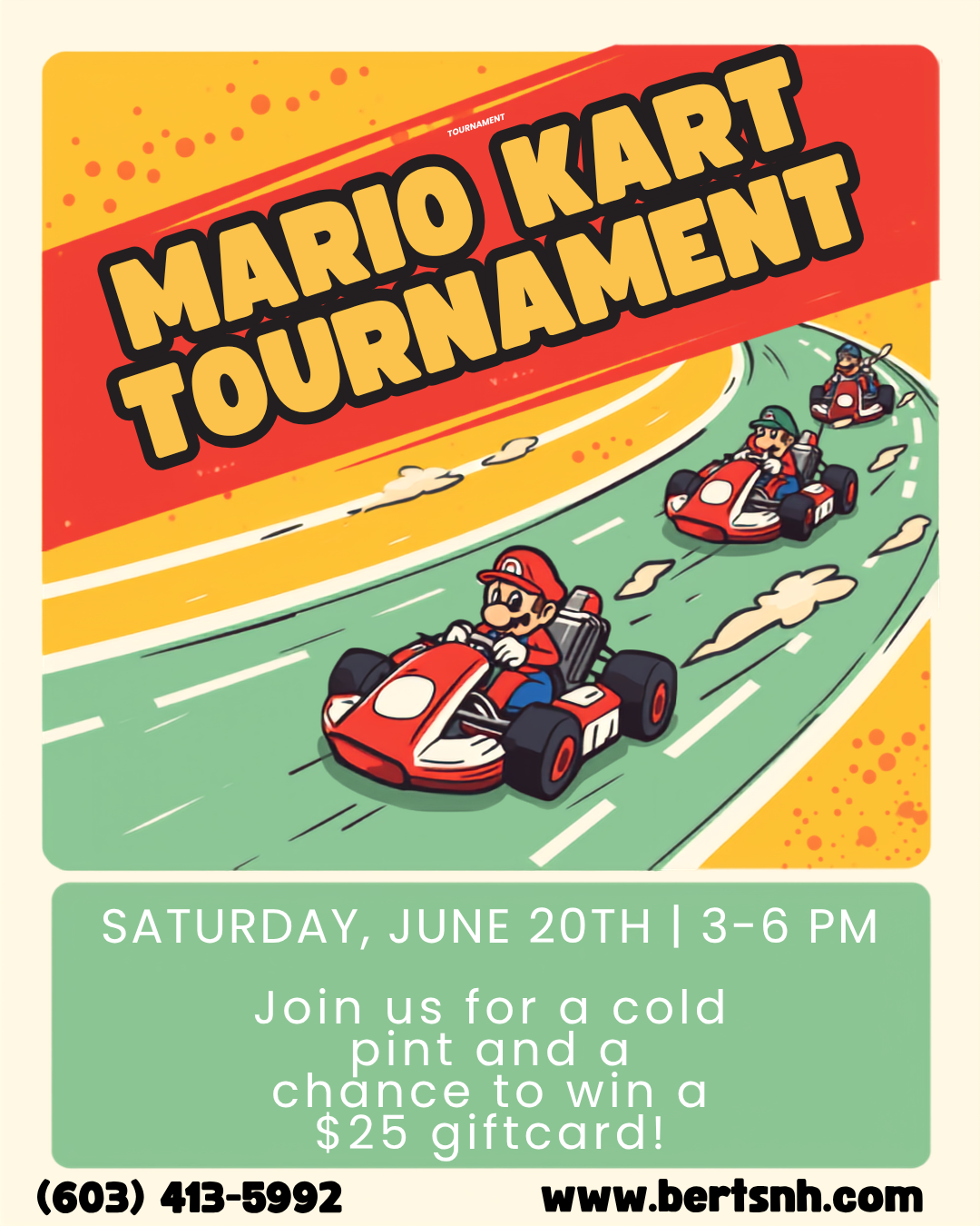 Mario Cart Tournament