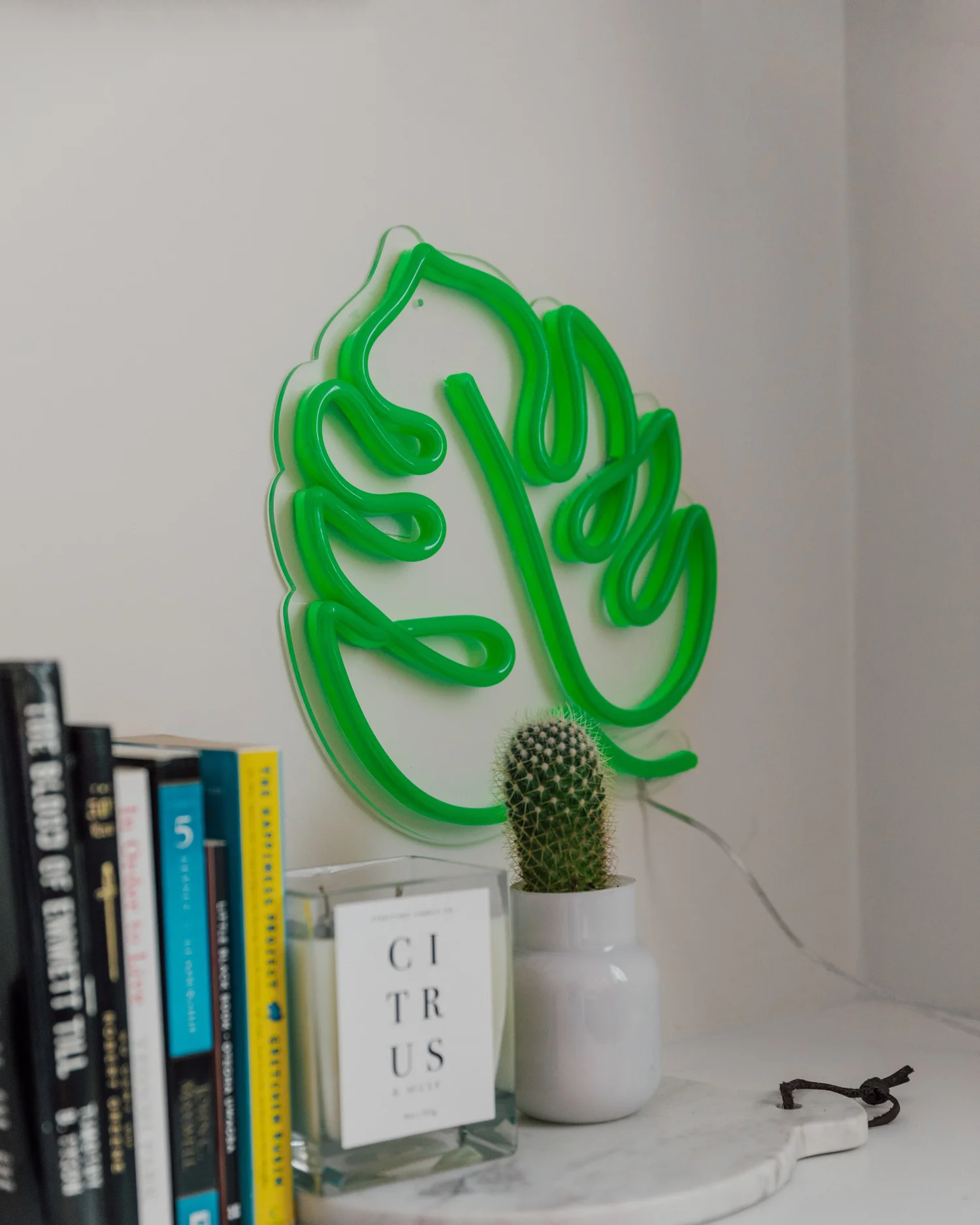 緑色ネオンライト Monstera 約50cm MONSTERA BY ARAM HEYDARIAN — FUSE NEON