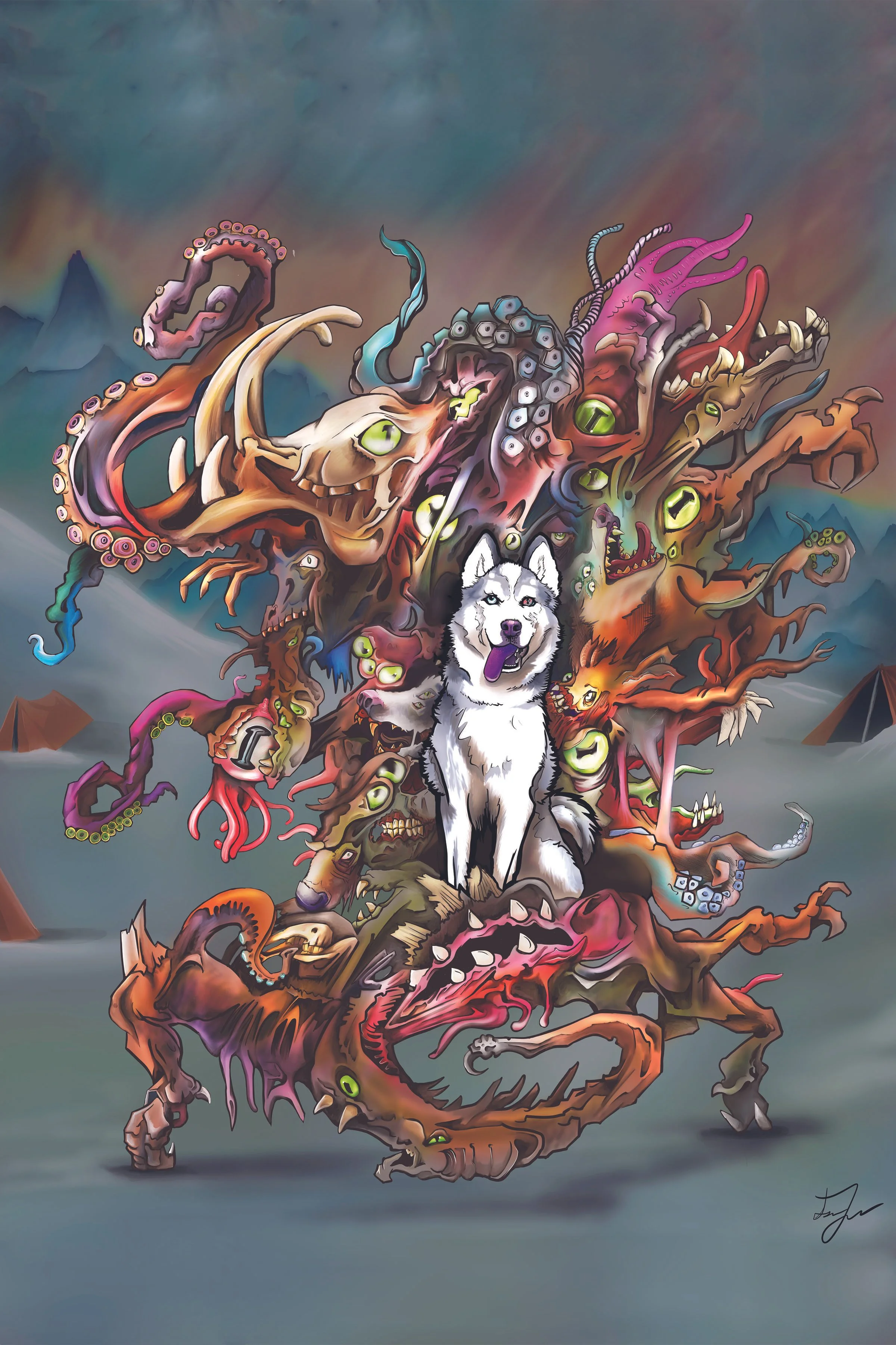 Horror/Dark Fantasy Illustration