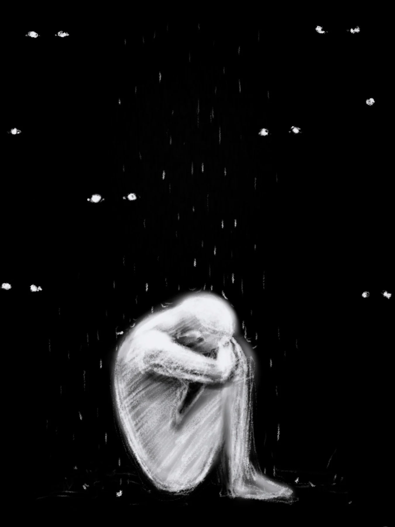 The despair of loneliness. 