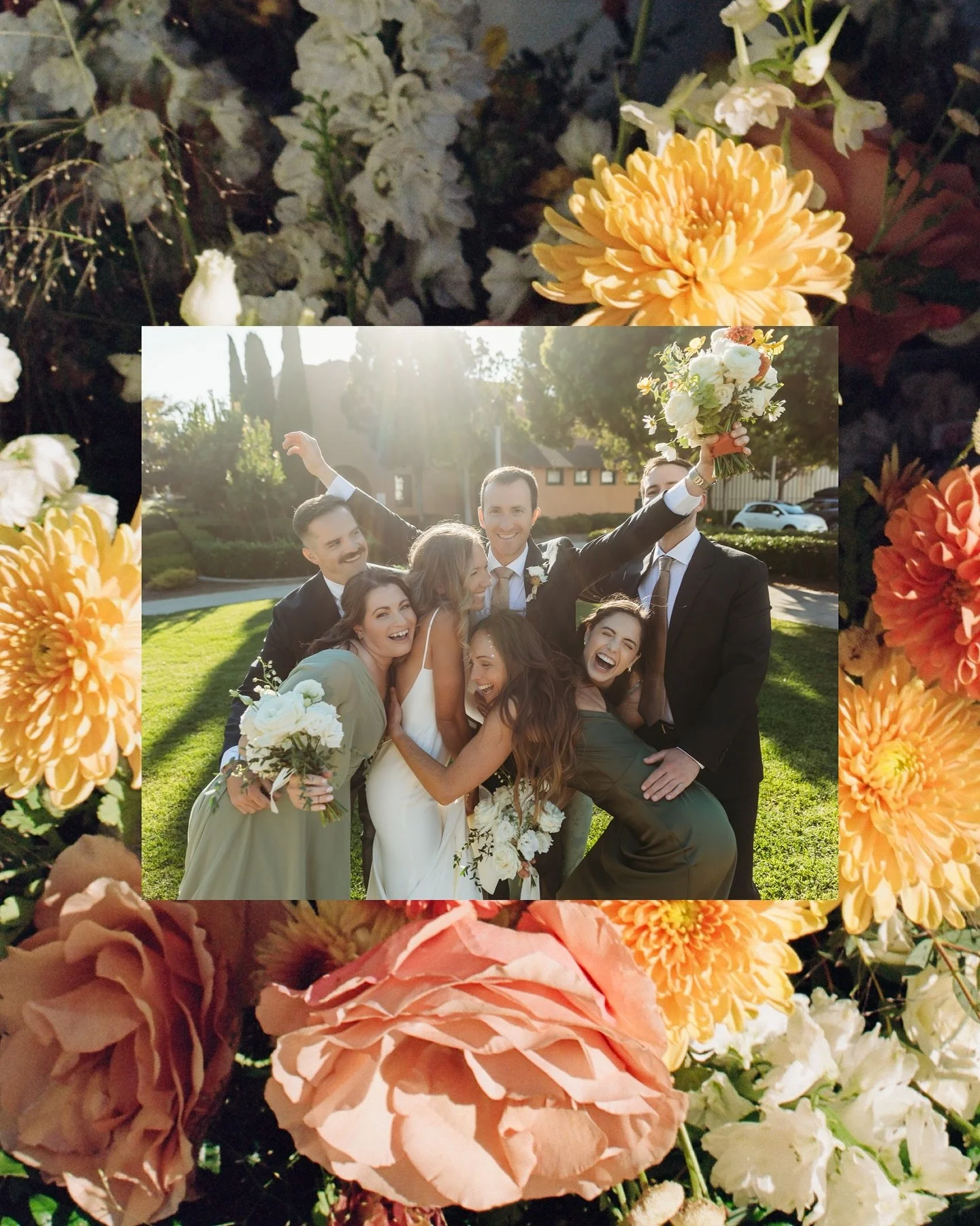 the silly candids with your people are (not-so) secretly my favorite photos I get to see when clients send me their galleries. happy one year anniversary to C+C from last October! ✨
•
venue: @stonelibertystation 
florals (and some film in here):