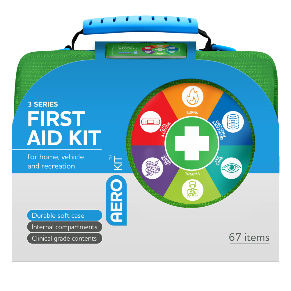 Softpack First Aid Kit - 3 Series - Green