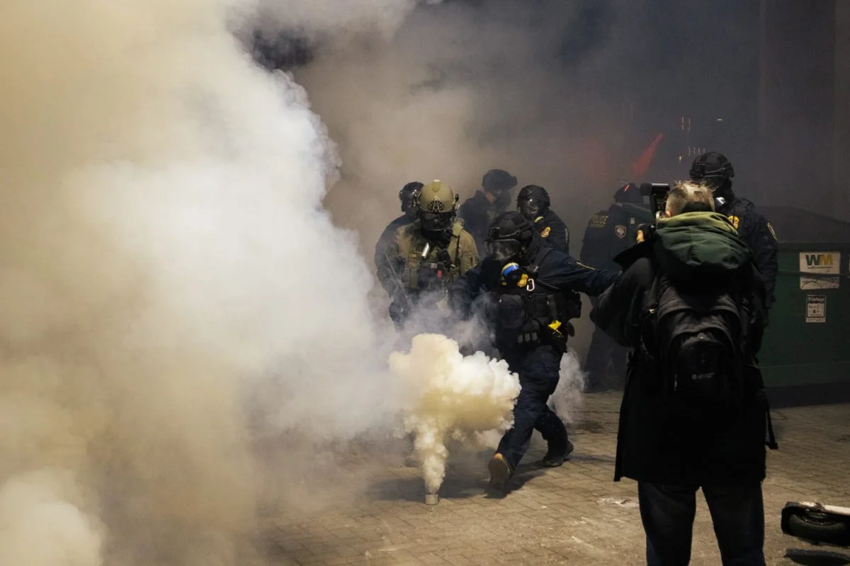 PORTLAND: Federal judge grants temporary restraining order against ICE use of chemical munitions