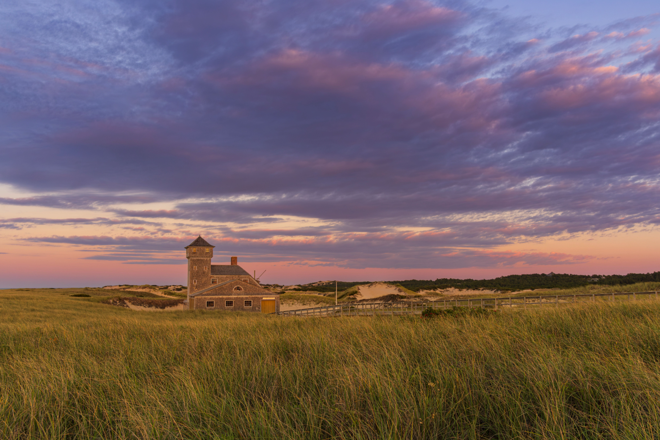Life Saving Station at Sunset
Provincetown