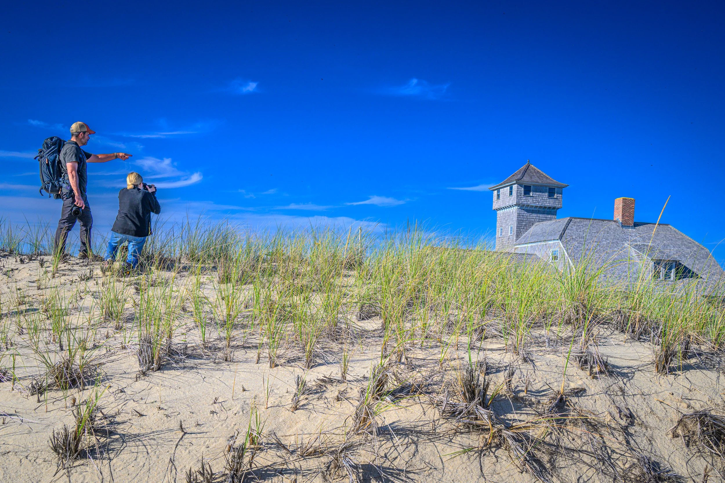 tony working with student