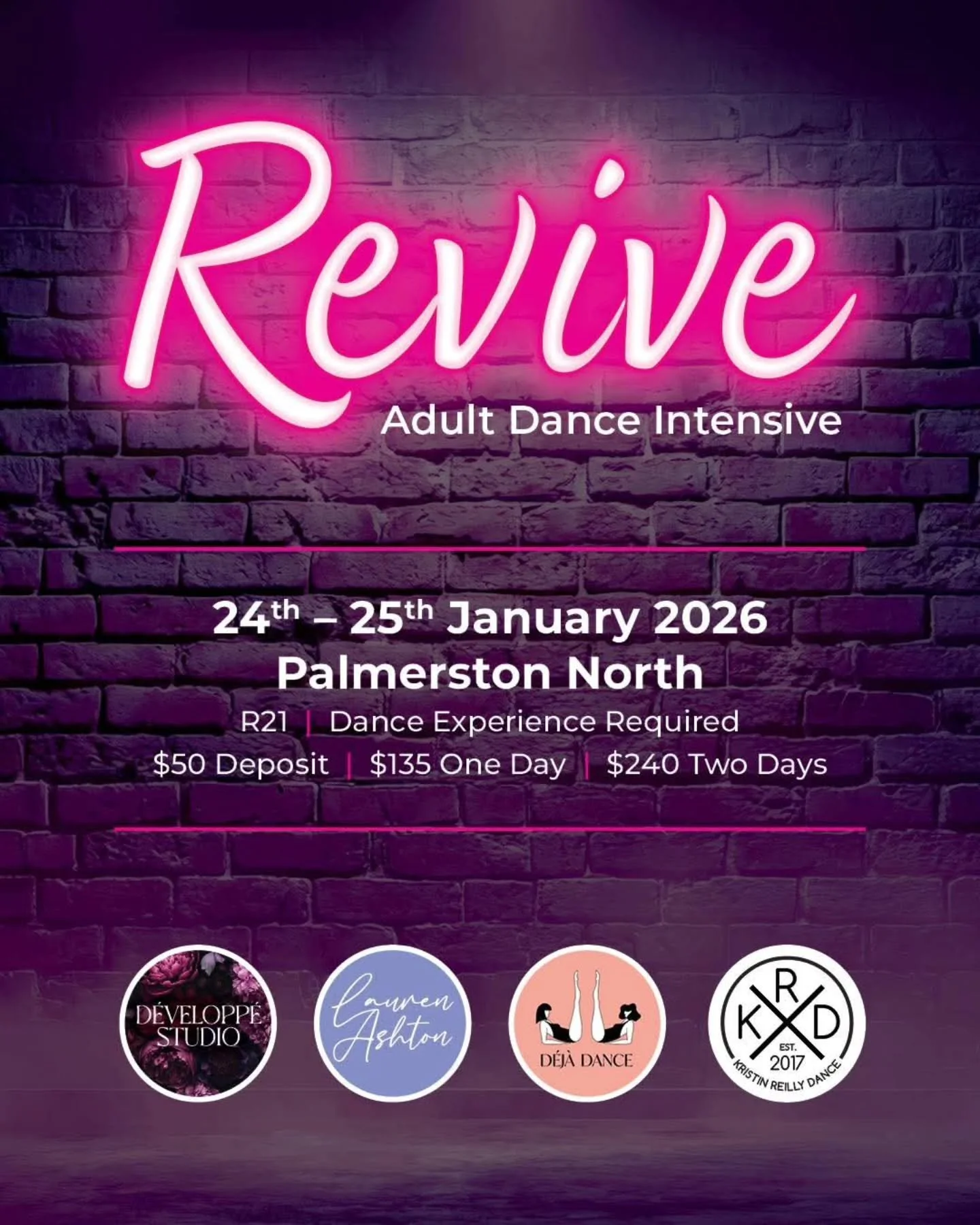 Happy new year!!! If you've got a new years resolution along the lines of getting back into dance or doing something for yourself, join us on Saturday 24th and/or Sunday 25th January for a few dance classes of different styles.

You do need some danc